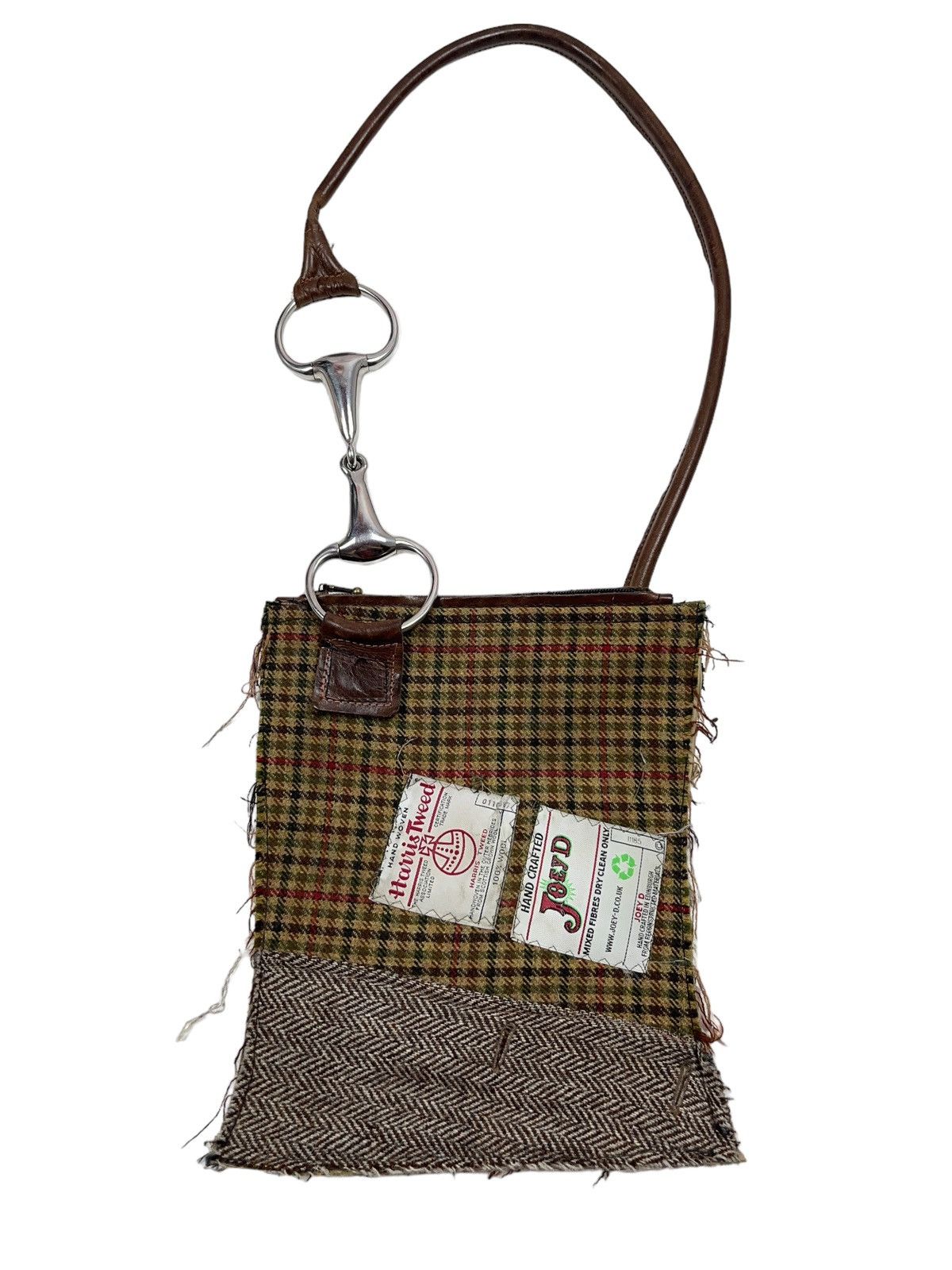 Harris Tweed Vintage Avant Garde Harris Tweed x Joey D Handcrafted Bag Size ONE SIZE - 1 Thumbnail