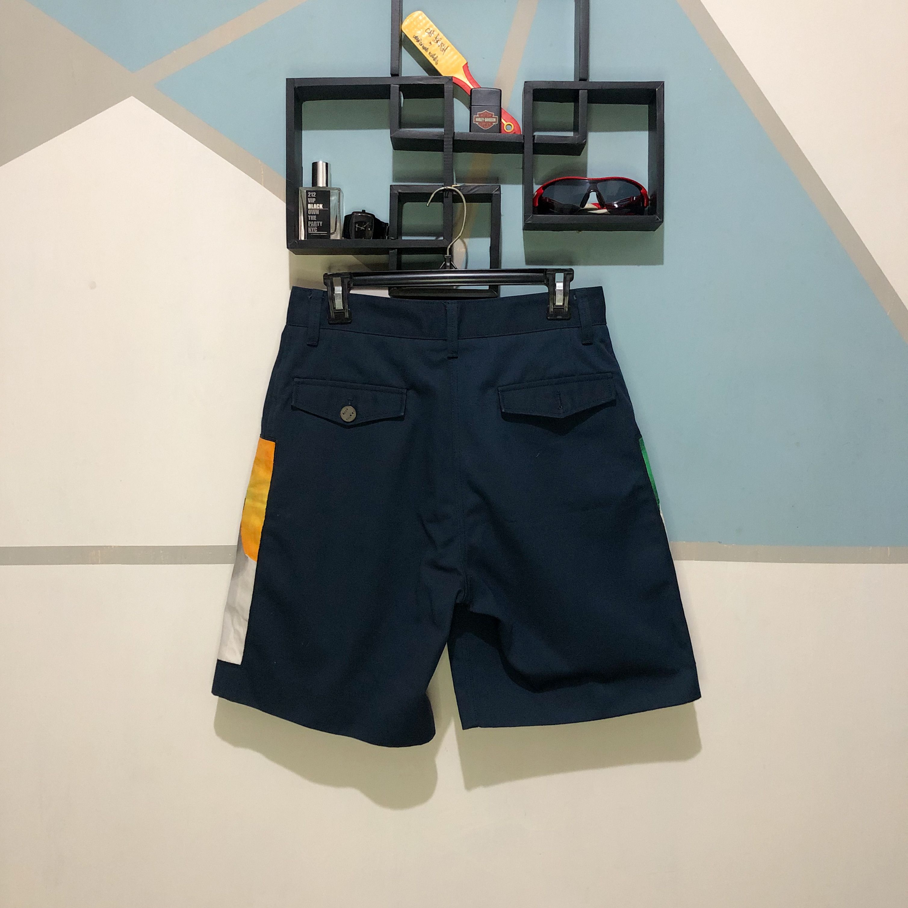 Acne Studios Acne Studios Eora PRT PSS15 Shorts Vermina Collage Portrait Size 34" / US 12 / IT 48 - 16 Thumbnail
