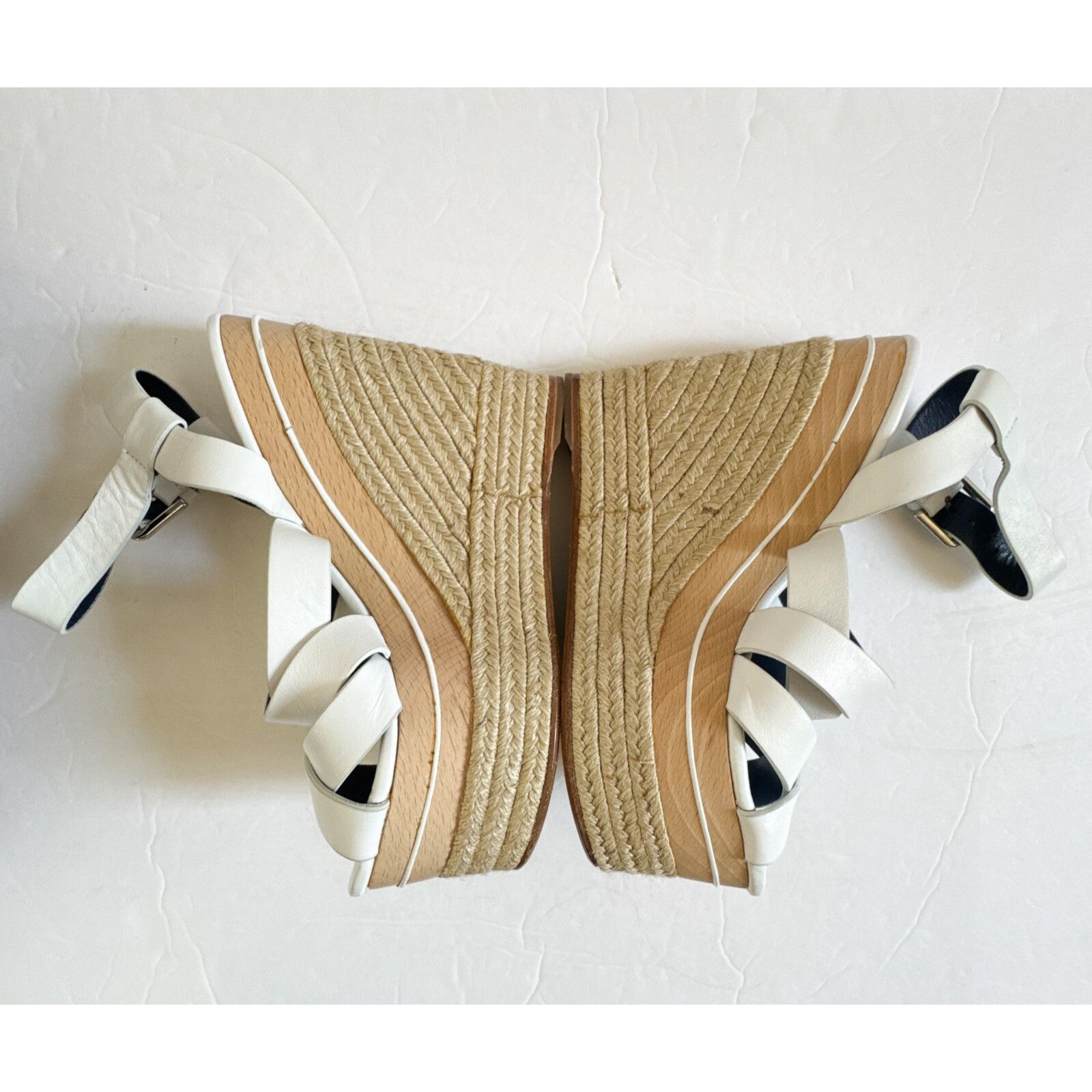 Ralph Lauren Ralph Lauren Purple Label Espadrille Wedge Platform 37.5 Size US 7.5 / IT 37.5 - 6 Thumbnail
