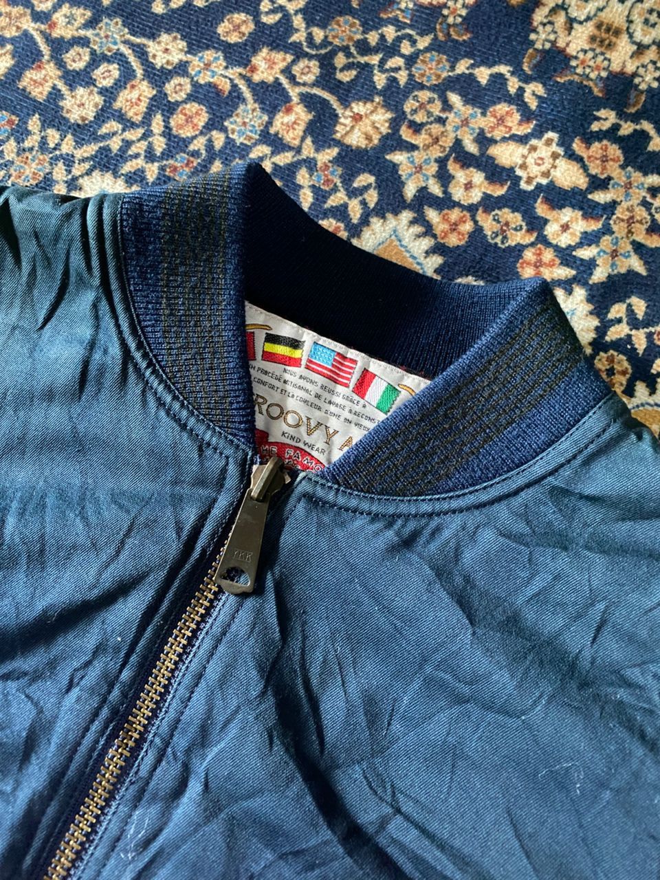 Vintage VINTAGE🔥 GROOVYAGE BOMBERS JACKET Size US M / EU 48-50 / 2 - 3 Thumbnail