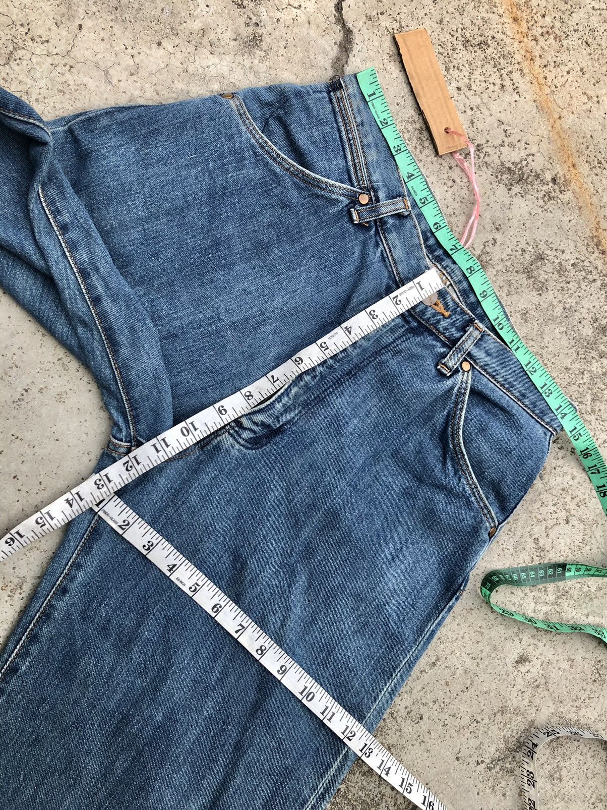 Vintage BAGGY‼️‼️VINTAGE MAVERICK SELVEDGE BUCKLE BACK DENIM Size US 29 - 7 Thumbnail