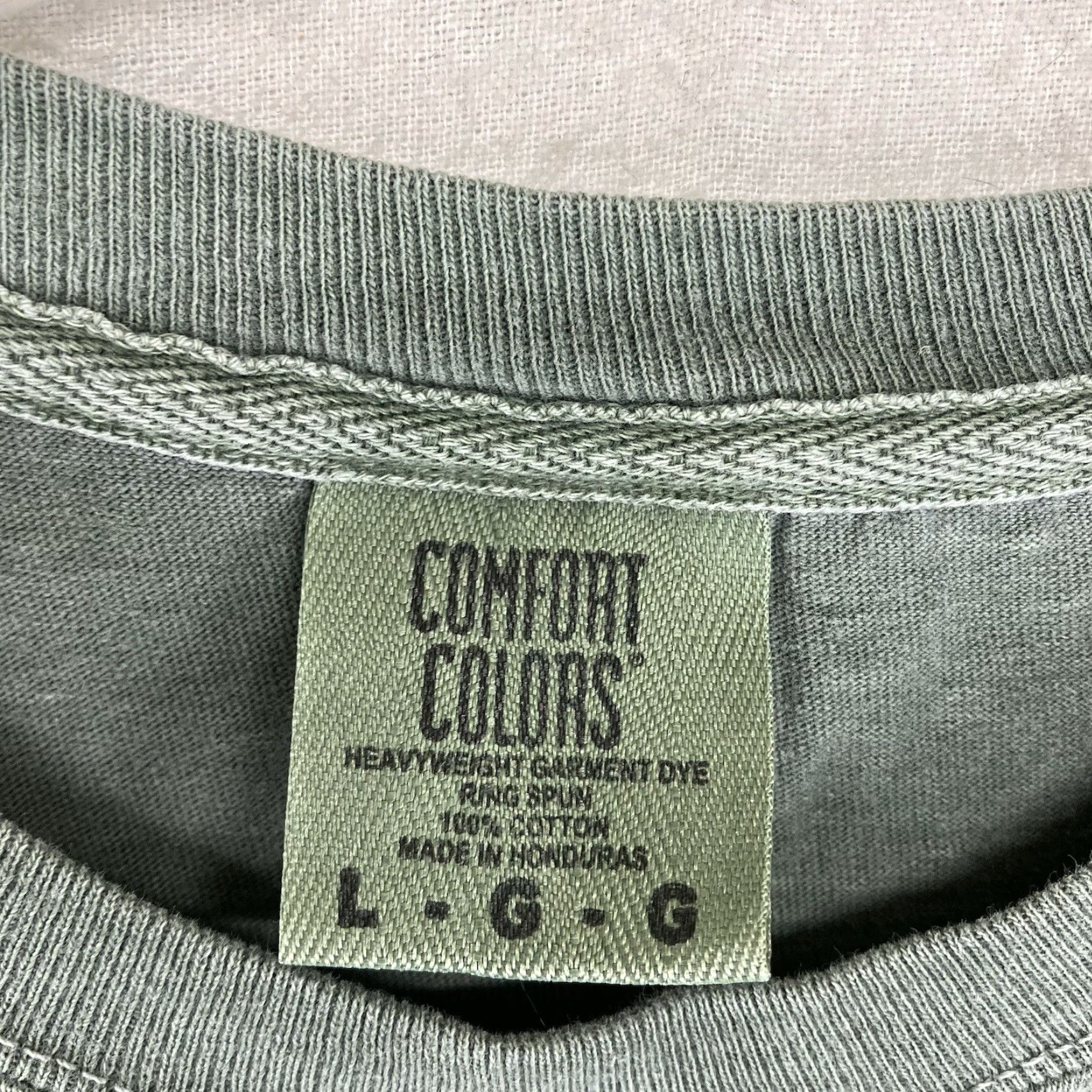 Vintage Bicycle T Shirt Sage Green Mens Large Mood Graphic Cotton Squareone Creations Size US L / EU 52-54 / 3 - 6 Thumbnail