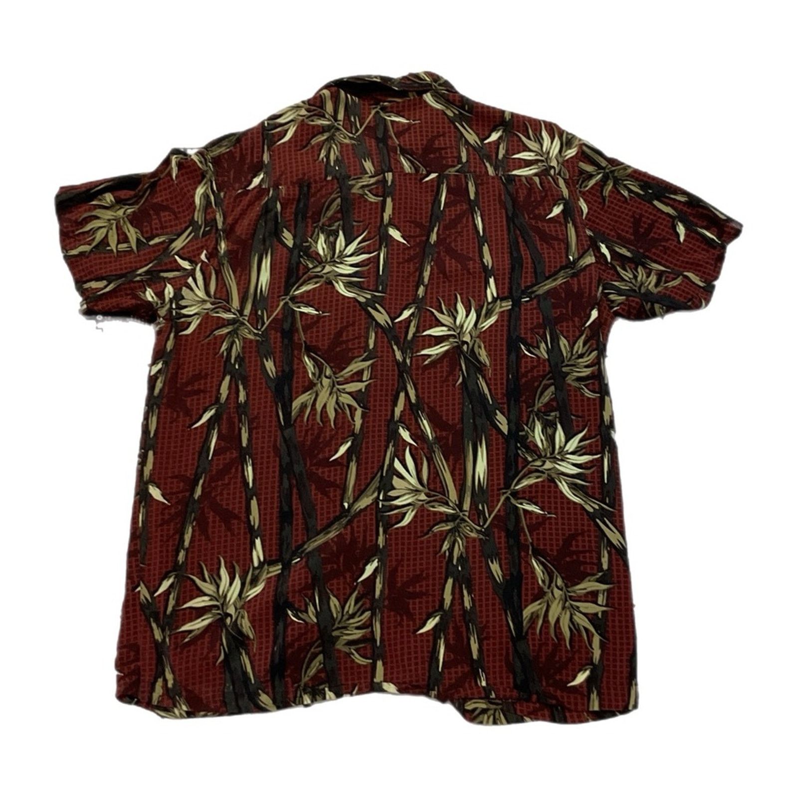 Vintage Red Macaw Floral Button-Up Shirt Size US L / EU 52-54 / 3 - 2 Thumbnail