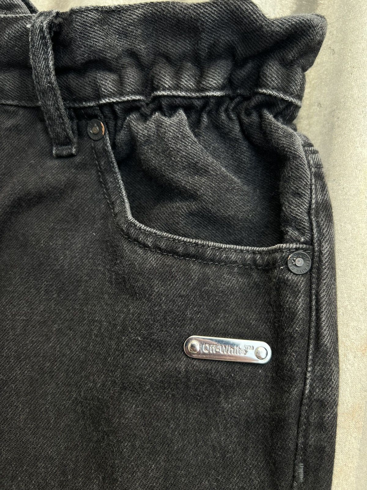 Off-White Off-White Slim Low Crotch Jeans Size US 29 - 3 Thumbnail