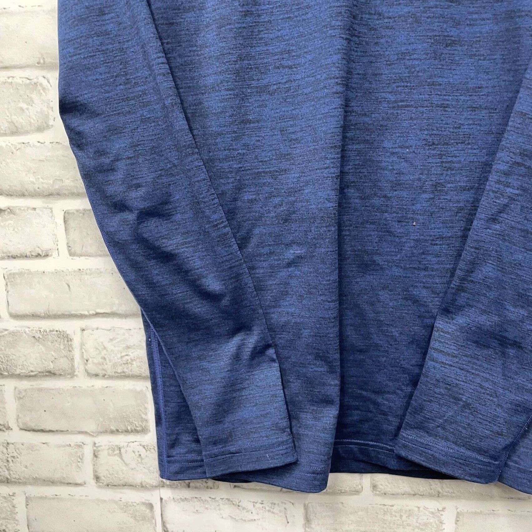 Under Armour Under Armour ColdGear Striped Long Sleeve Tee Mens Size S Blue Size US S / EU 44-46 / 1 - 3 Thumbnail