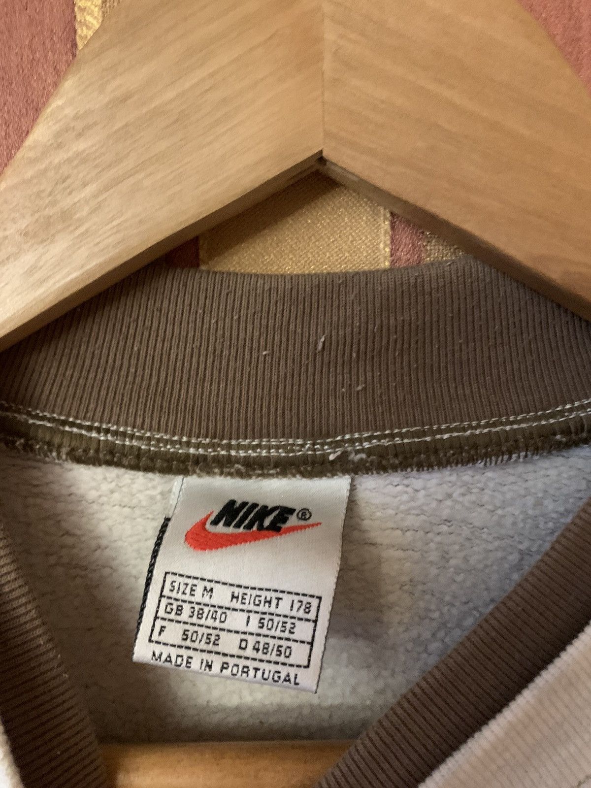 Vintage Vintage Nike USA Spell Out 90s Sweatshirt Crewneck Sweater Size US M / EU 48-50 / 2 - 4 Thumbnail