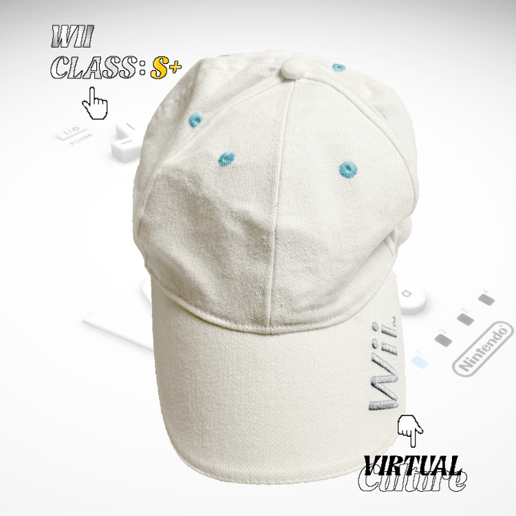 Other Vintage Wii Hat RARE Size ONE SIZE - 2 Thumbnail