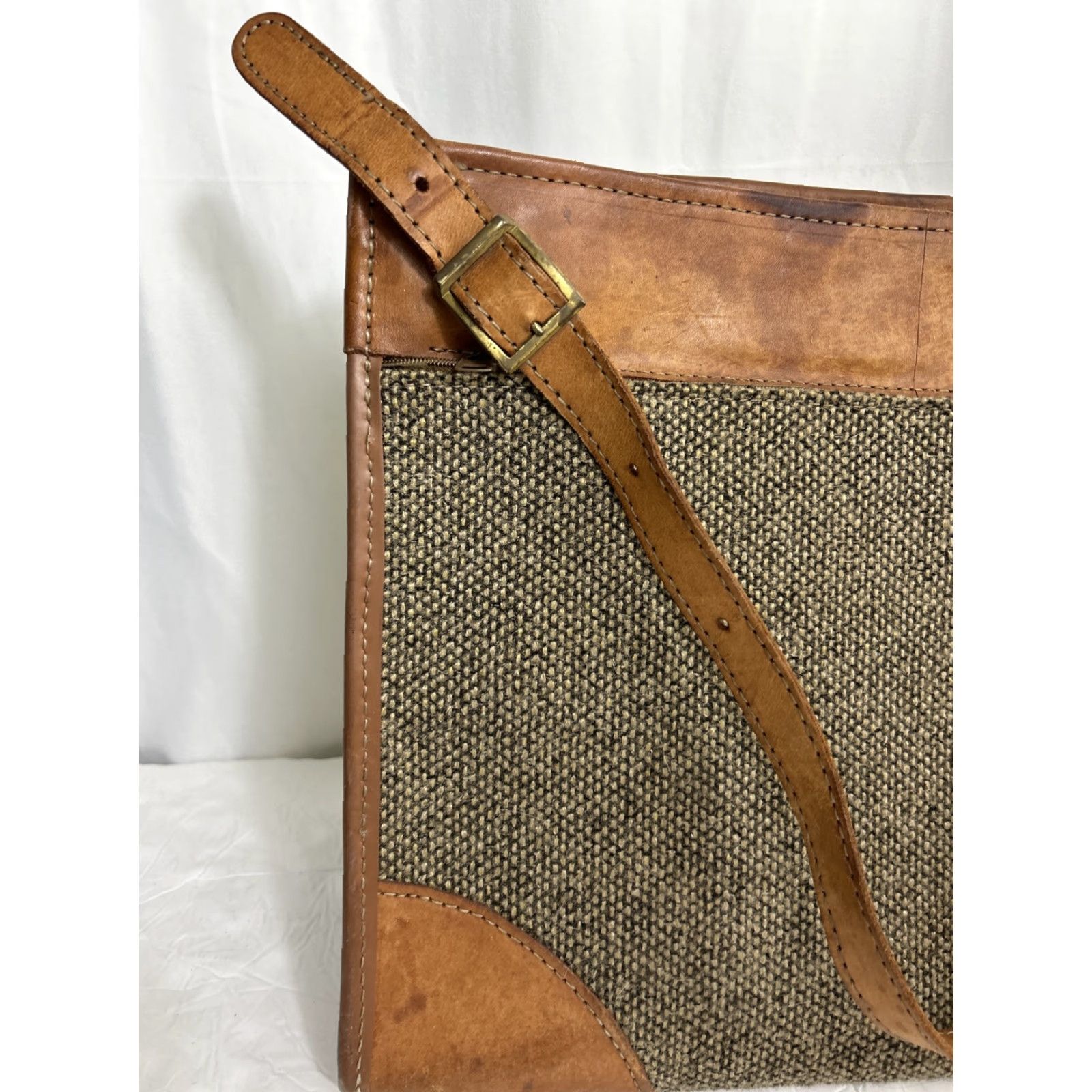 Vintage **VINTAGE HARTMANN LEATHER TRAVEL SHOULDER TOTE BAG** User: Vintage Hartmann Leather Travel Shoulder Tote Bag 17x7x13 Size ONE SIZE - 3 Thumbnail
