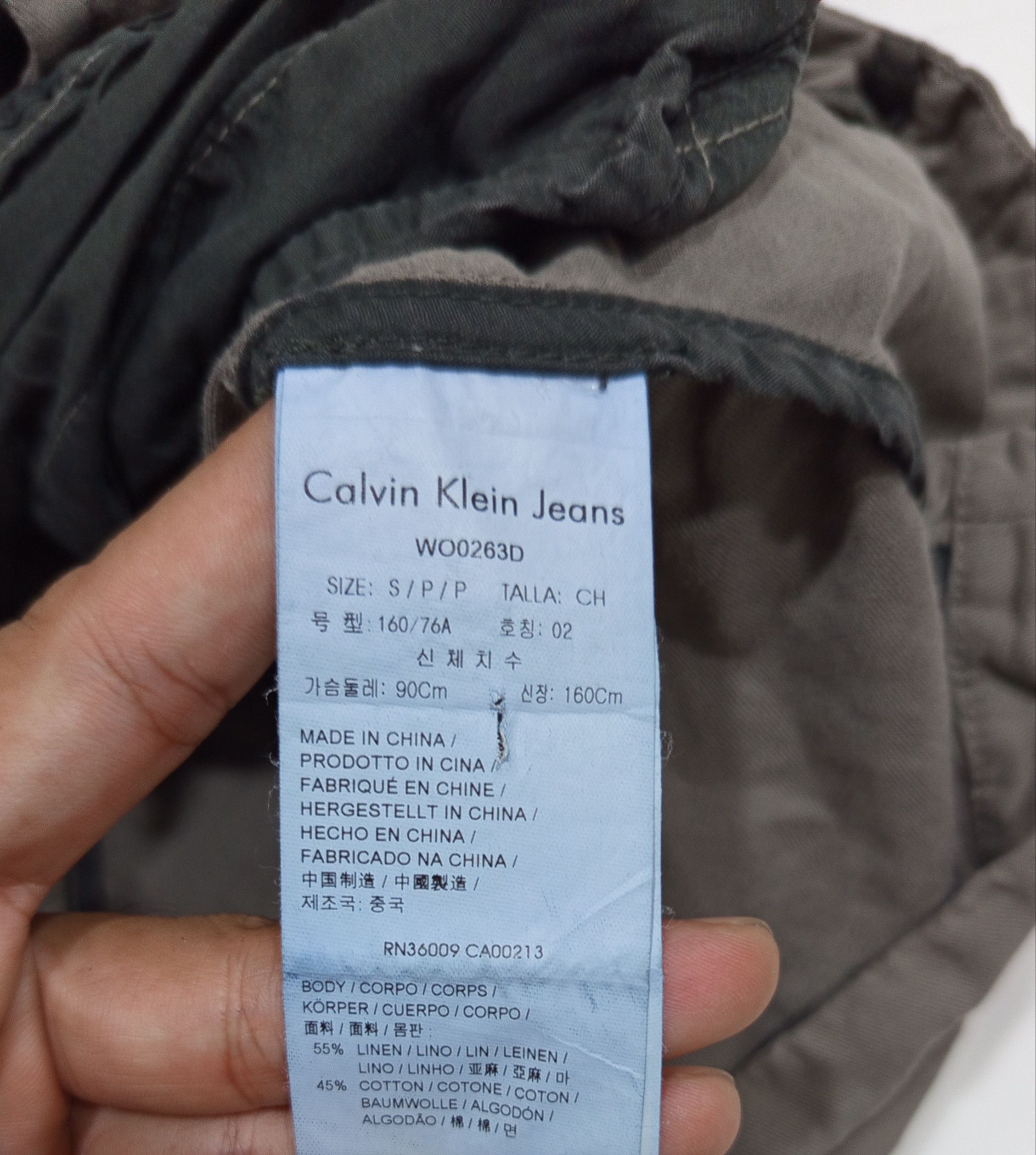 Calvin Klein Vintage 90's Calvin Klein Jeans Field Jacket Size US S / EU 44-46 / 1 - 6 Thumbnail