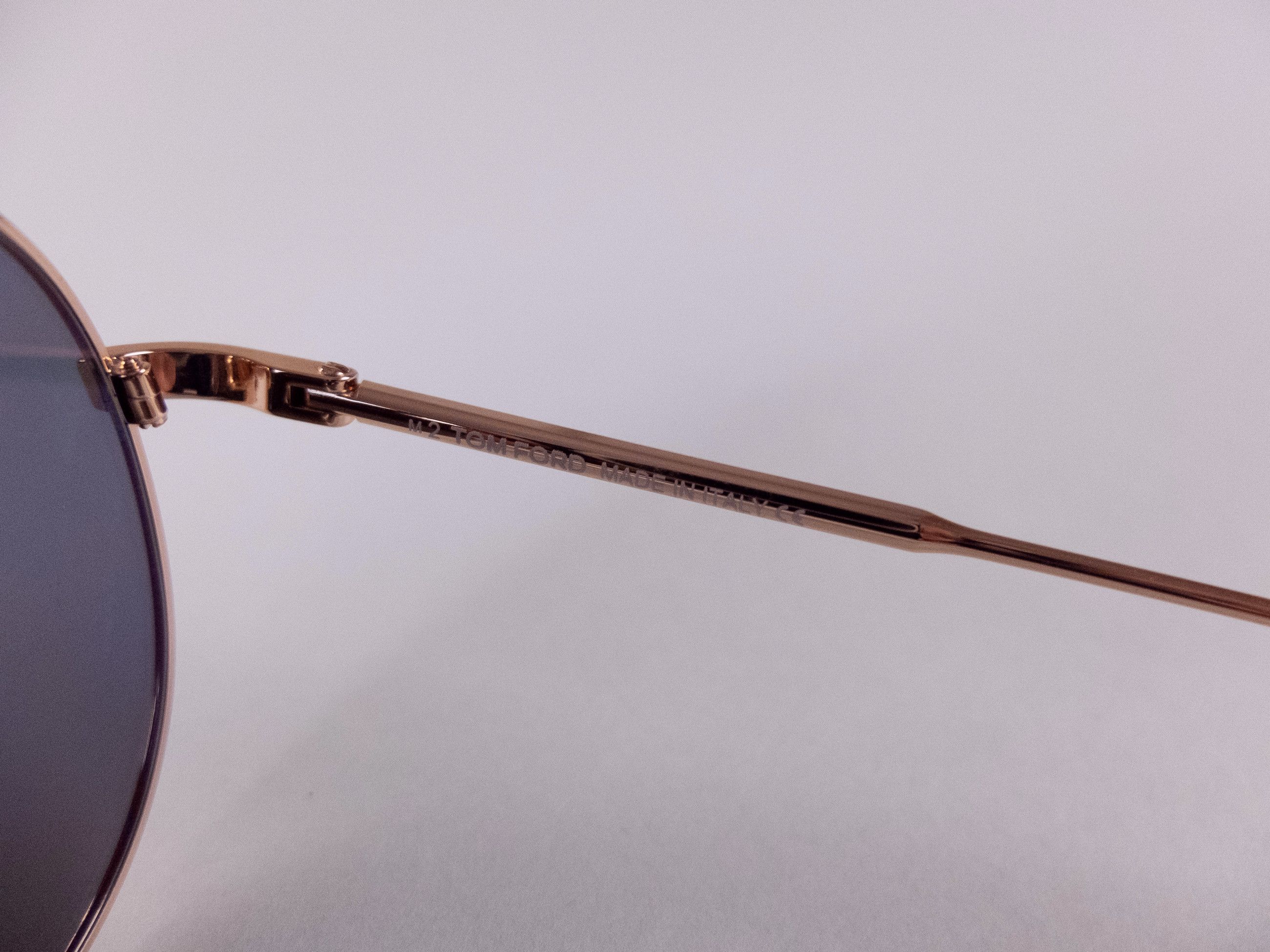 Tom Ford TOM FORD Sean gold gray aviator pilot sunglasses 60mm Size ONE SIZE - 8 Thumbnail