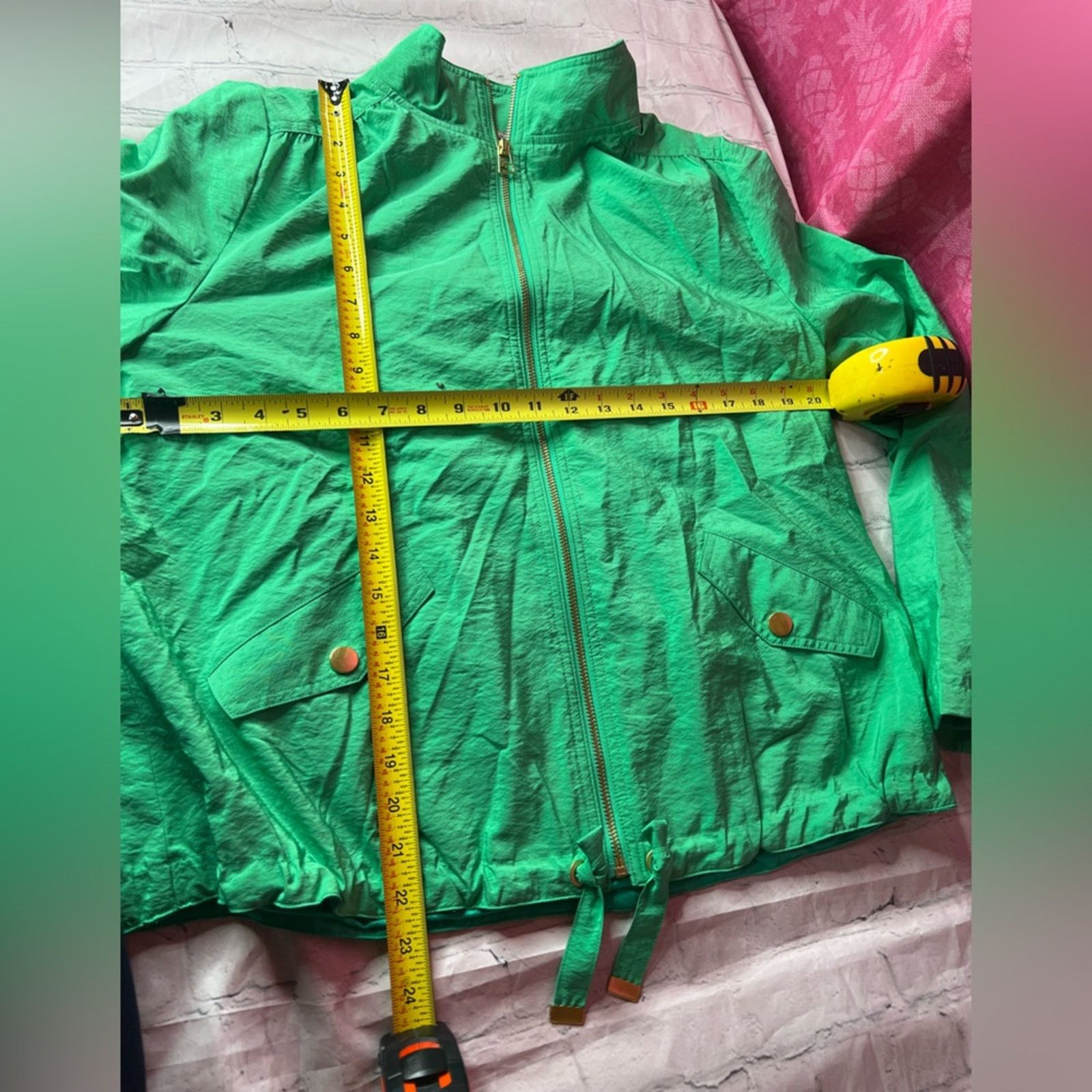 Chicos Chico's Zenergy Green Jacket Size 1 (M) Size M / US 6-8 / IT 42-44 - 10 Thumbnail