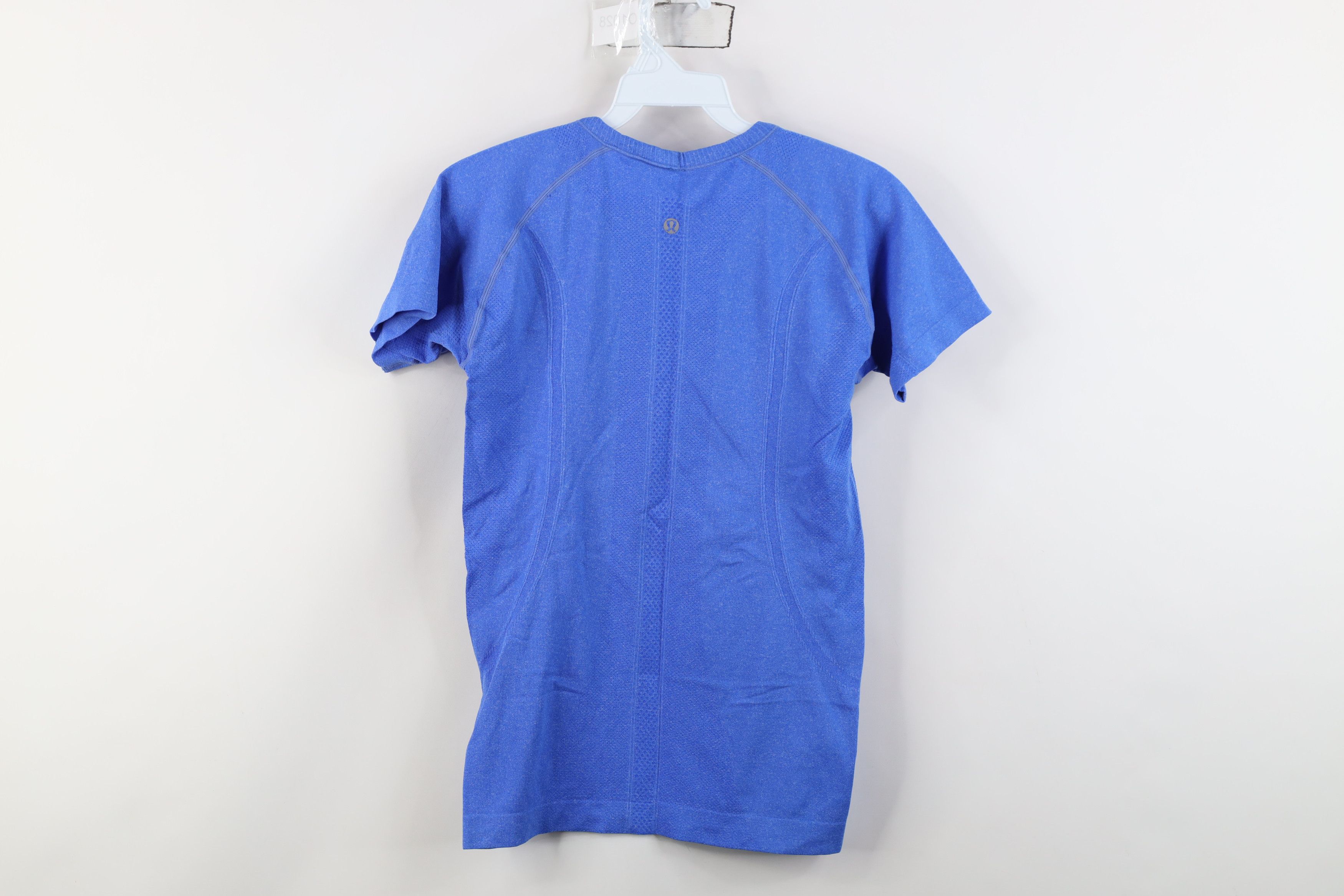 Lululemon Lululemon Tech Short Sleeve Training Gym T-Shirt Blue Knit Size M / US 6-8 / IT 42-44 - 13 Thumbnail