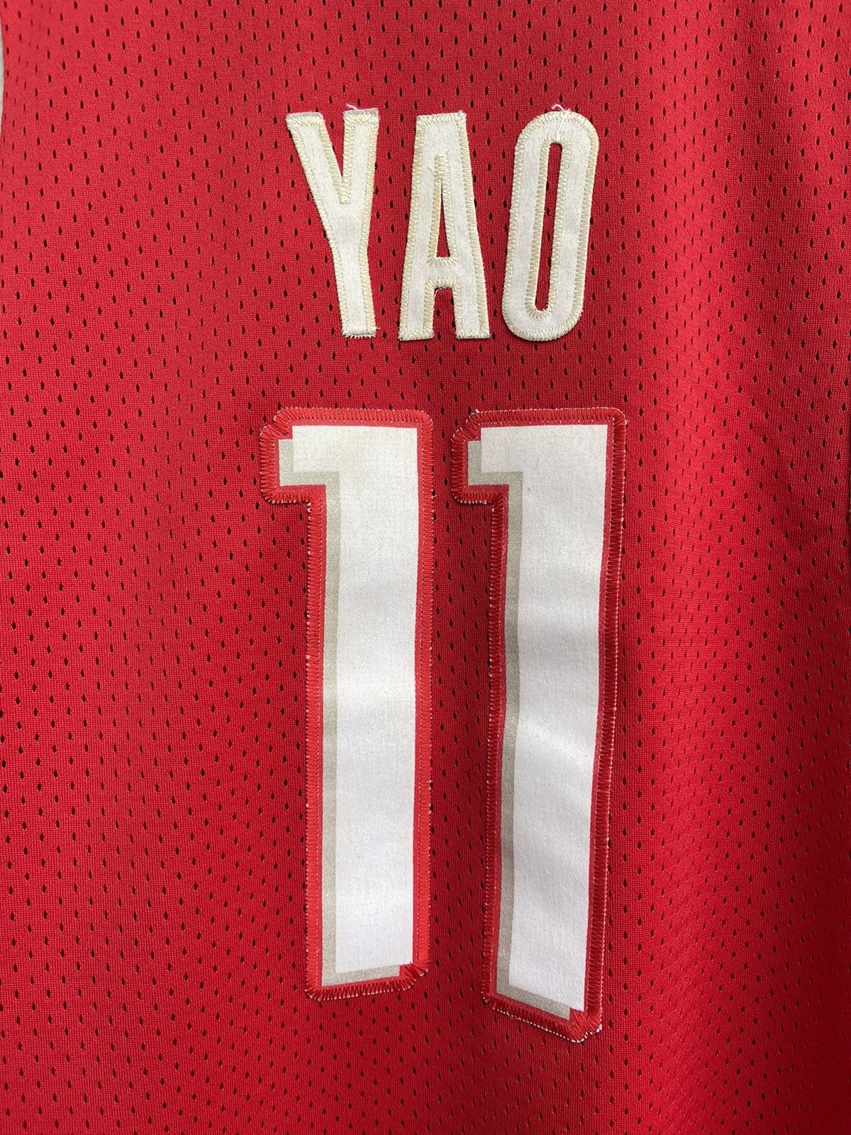 NBA Nike Houston Rockets Yao Ming 11 Red Basketball Jersey S Size US XXS / EU 40 - 9 Thumbnail