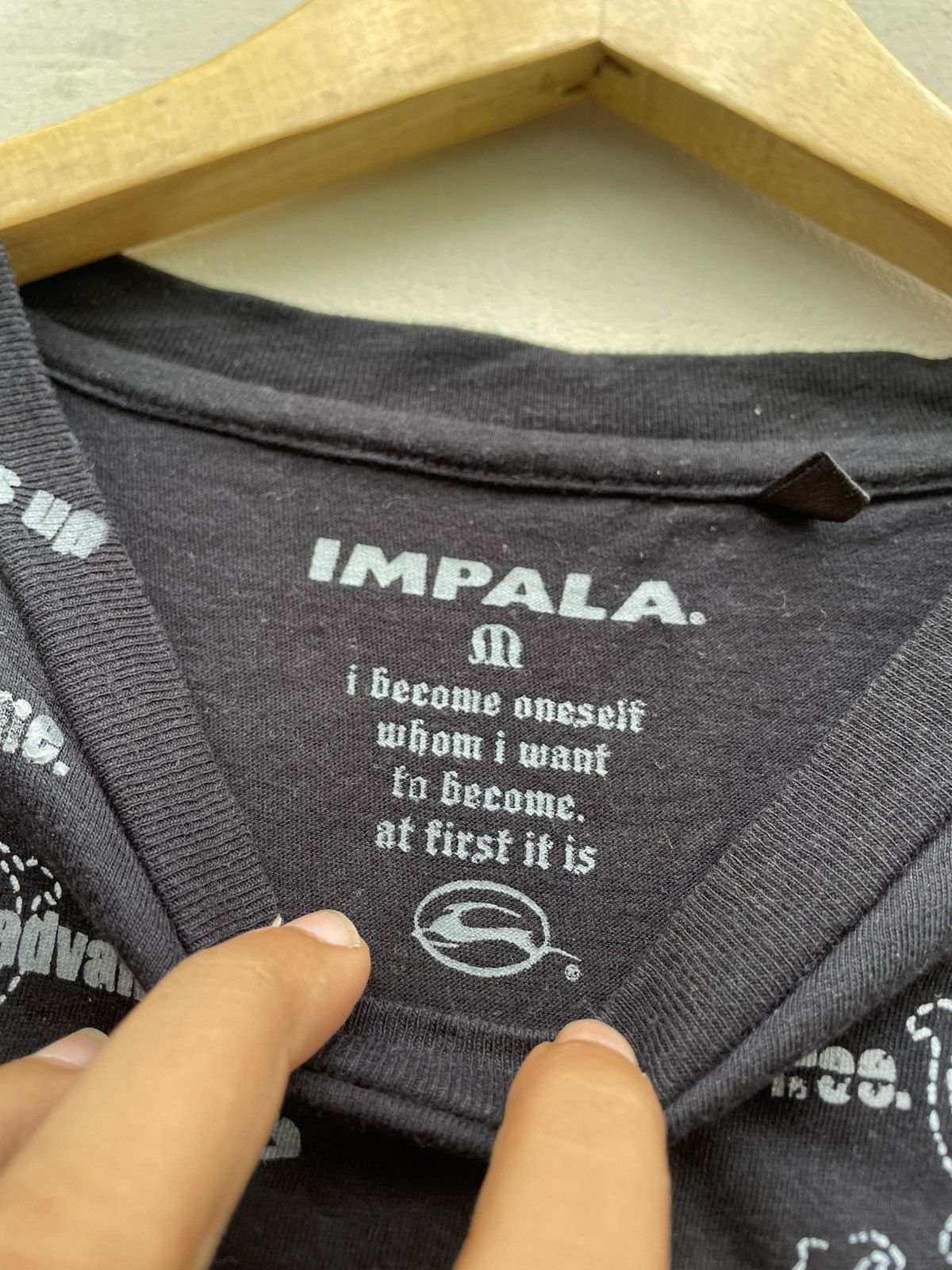 20471120 Vtg Poem Impala Japanese Brand Tees Size US M / EU 48-50 / 2 - 6 Thumbnail