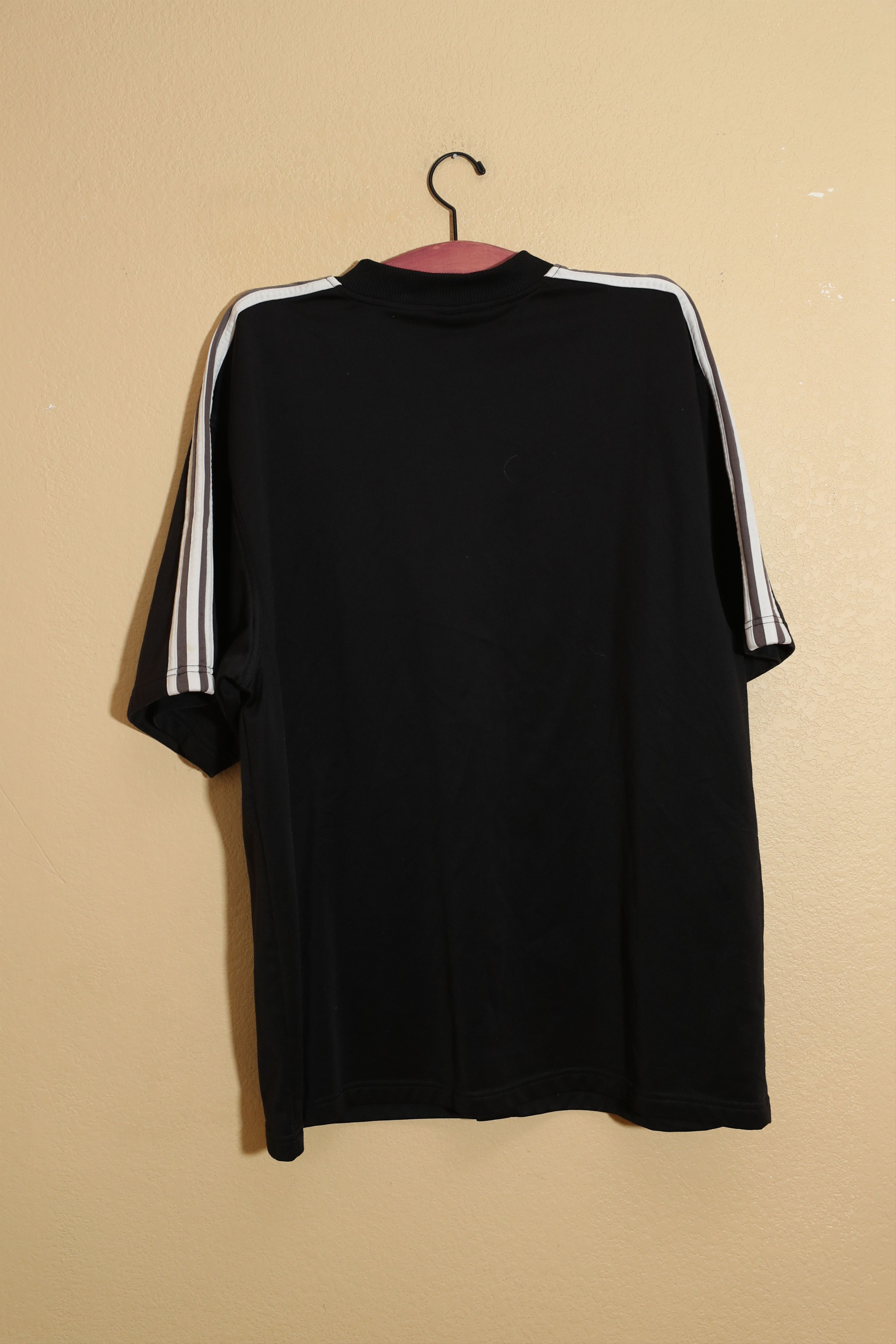 Adidas Vintage Adidas Snap On Warm Up Shirt (XL) Size US XL / EU 56 / 4 - 2 Thumbnail