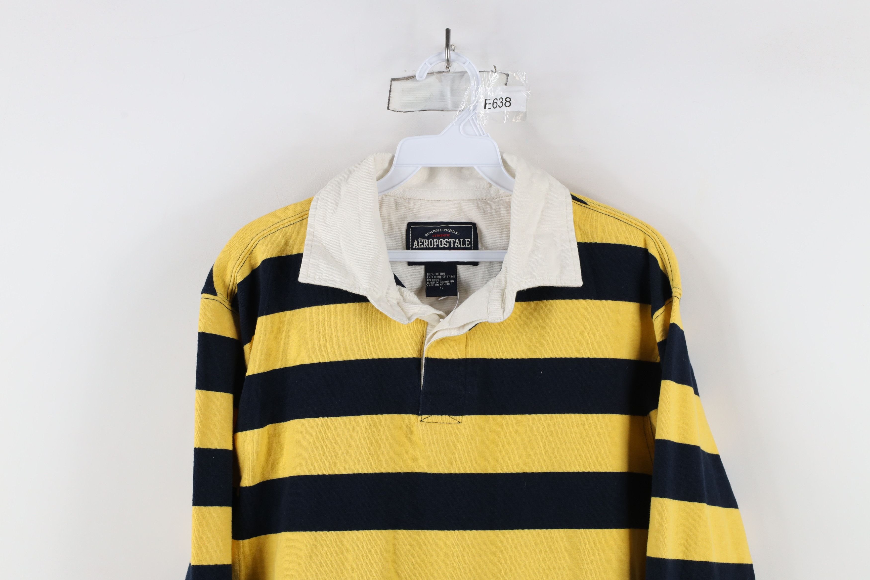 Aeropostale × Vintage Vintage 90s Y2K Aeropostale Long Sleeve Rugby Polo Shirt Size US S / EU 44-46 / 1 - 2 Thumbnail