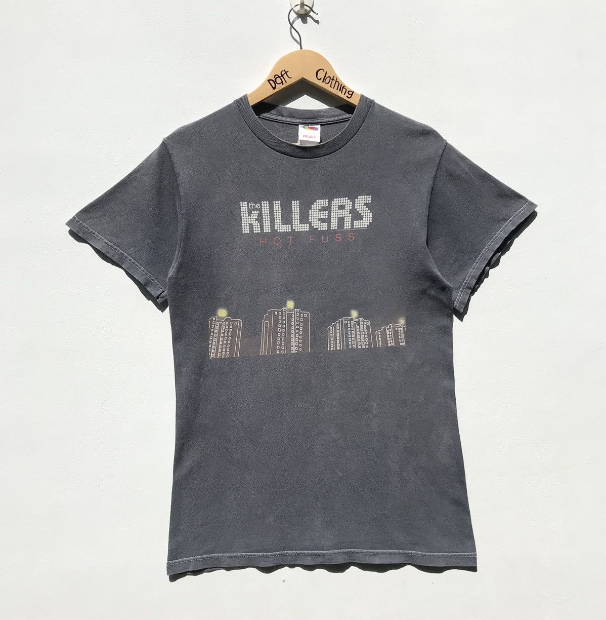 image of Band Tees x Vintage Distressedy2K Vintage The Killers Band Shirt The Killers in Black (Size Small)