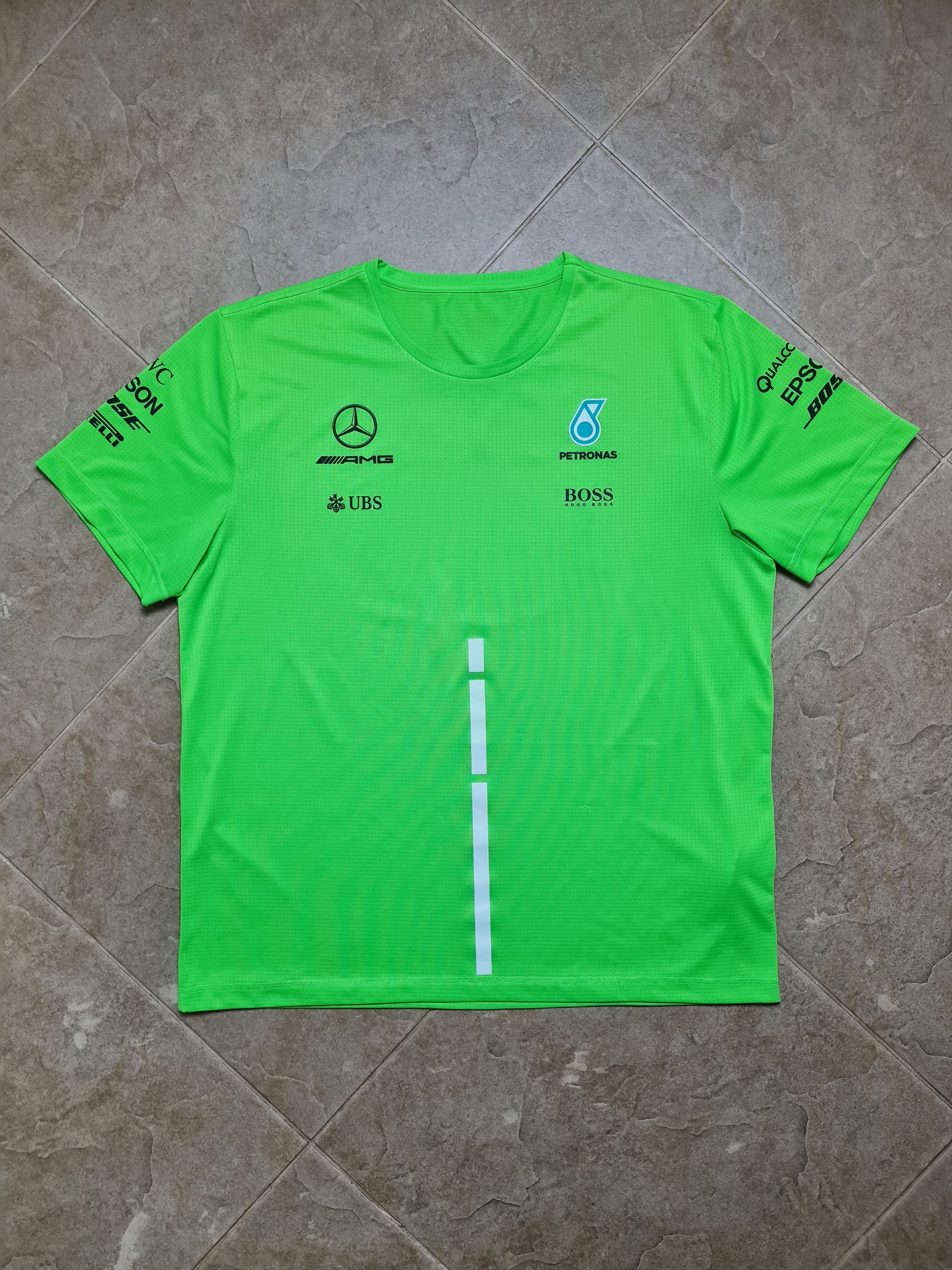 Hugo Boss Mercedes F1 AMG Petronas Team Shirt Hugo Boss Petronas Logo Size US XL / EU 56 / 4 - 1 Thumbnail