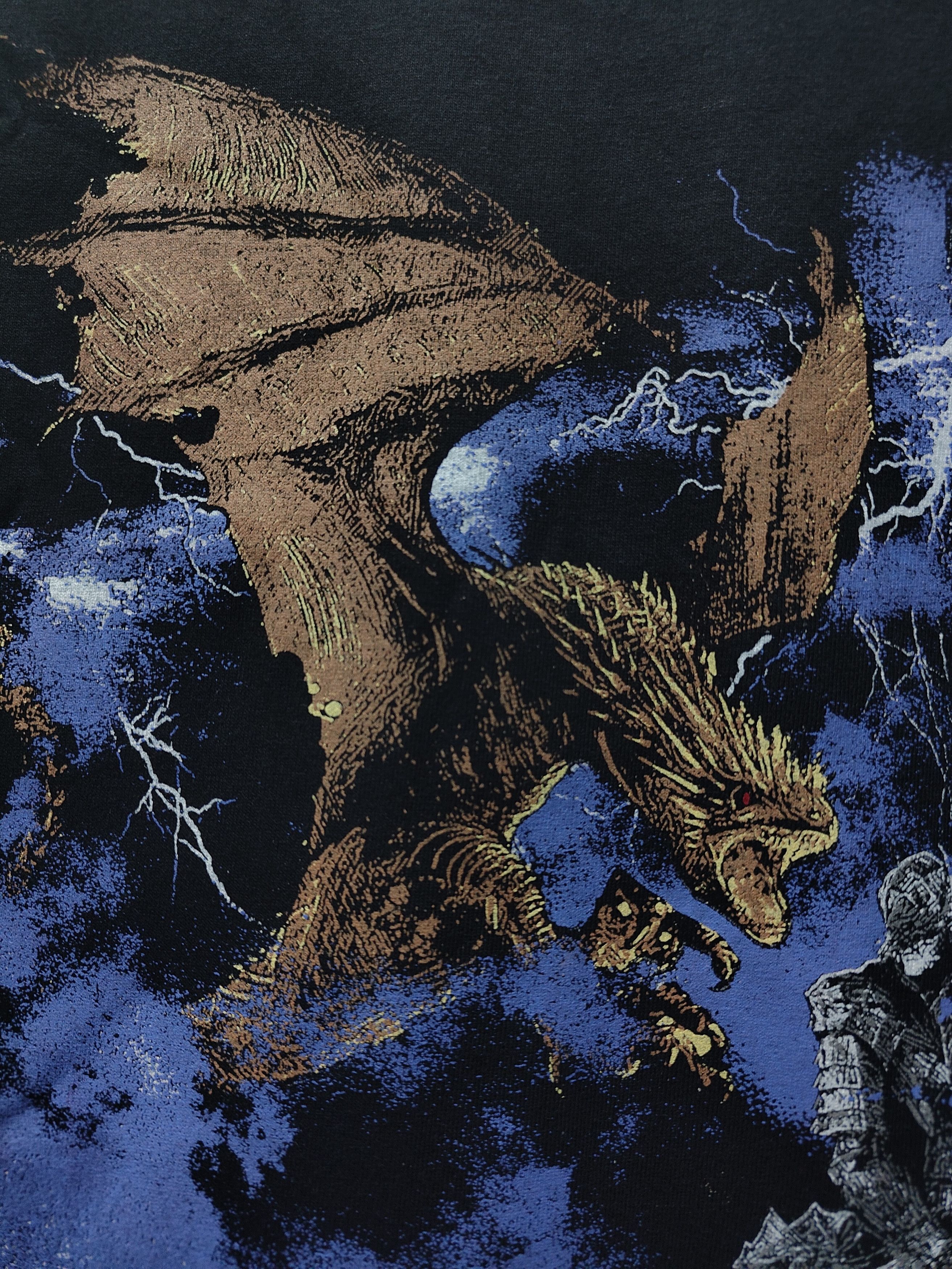 Anime Berserk Guts Dragon Lair T-shirt Size US XL / EU 56 / 4 - 3 Thumbnail