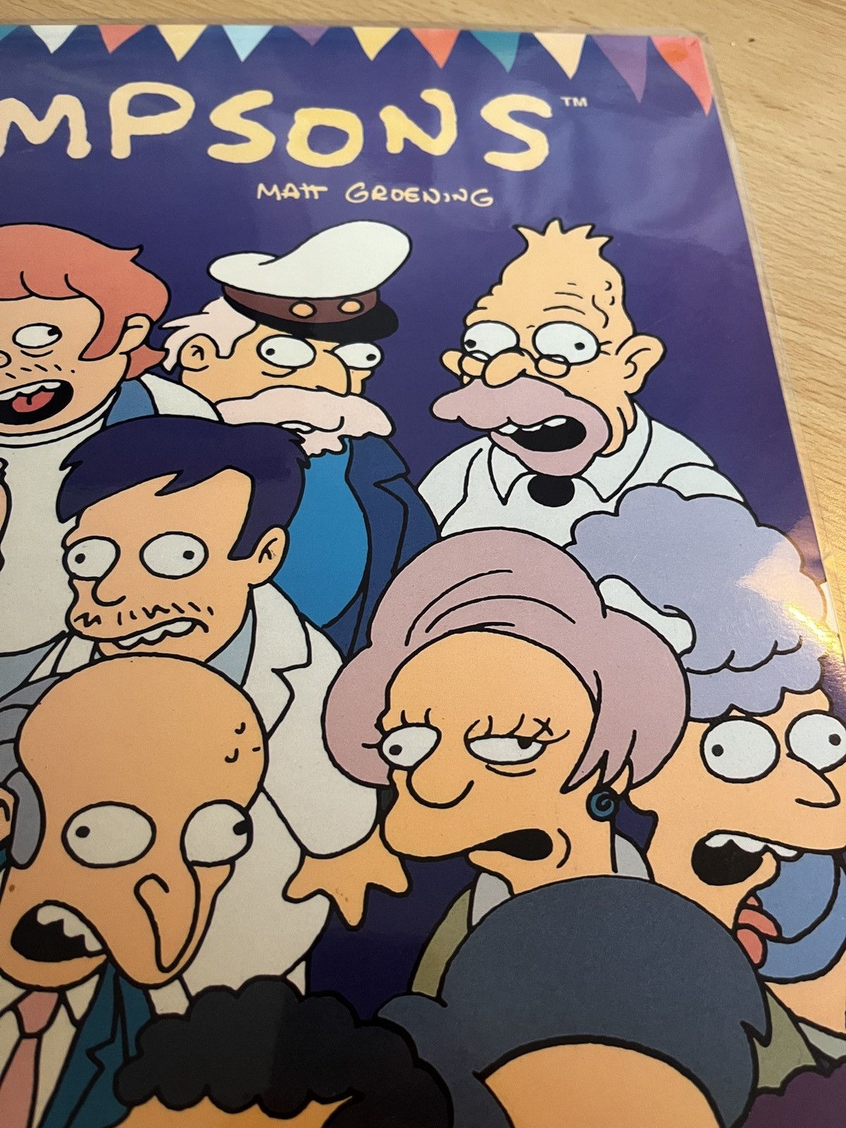 Cartoon Network The Simpsons vintage poster Size ONE SIZE - 5 Thumbnail