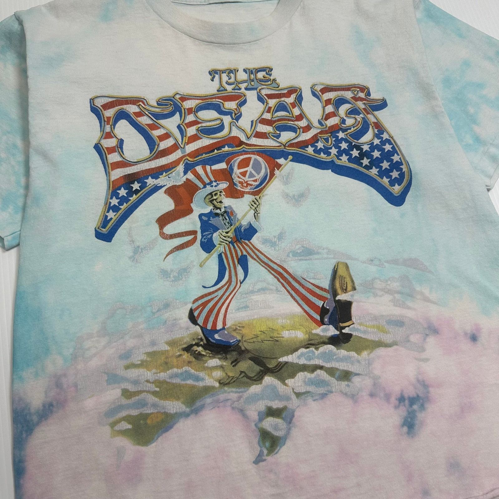 Liquid Blue 2004 Grateful Dead Wave That Flag Tie Dye Tee S Size US S / EU 44-46 / 1 - 3 Thumbnail