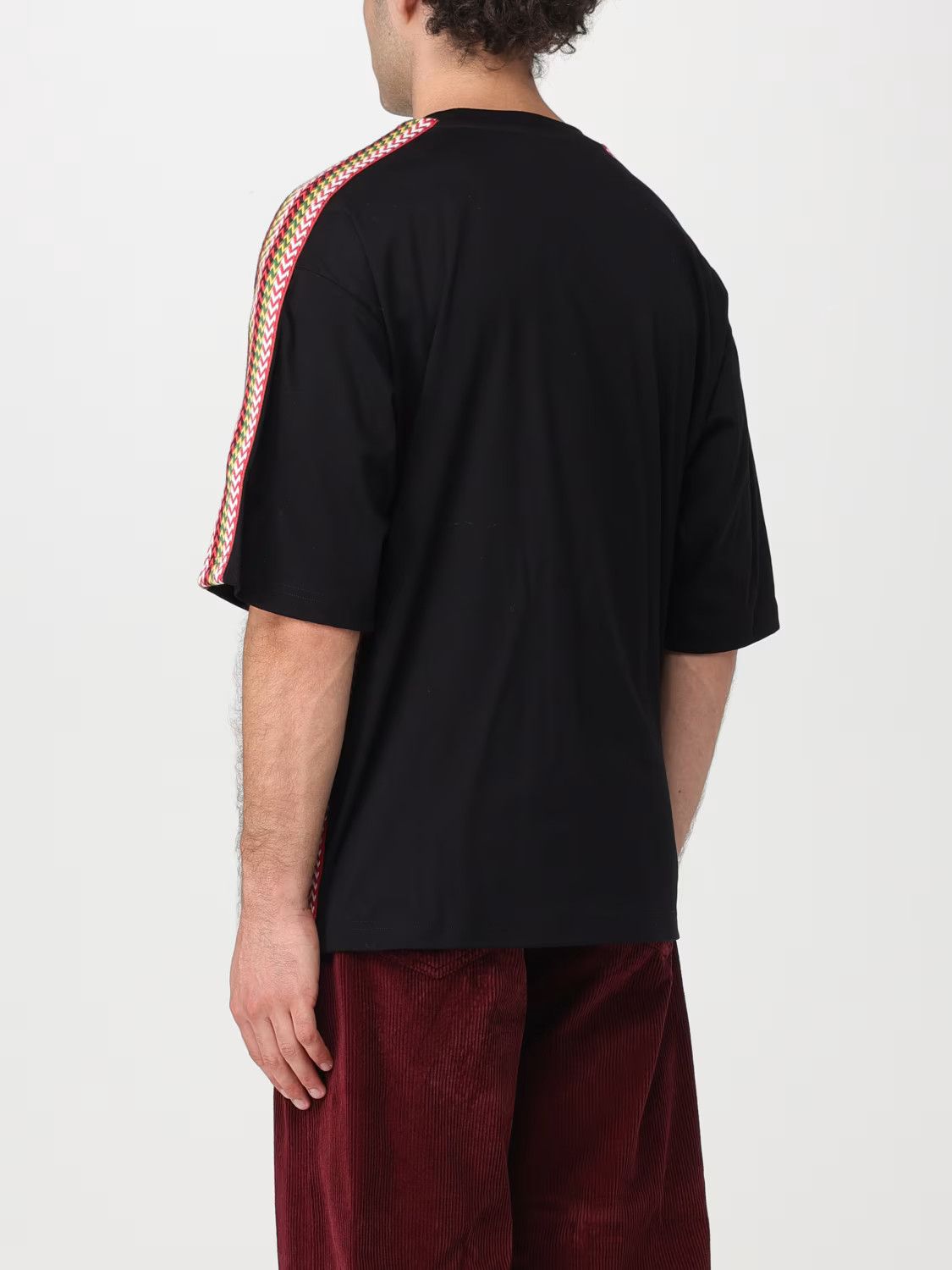 Lanvin o1y0225 Logo Crewneck T-Shirt in Multicolor Size US S / EU 44-46 / 1 - 4 Thumbnail