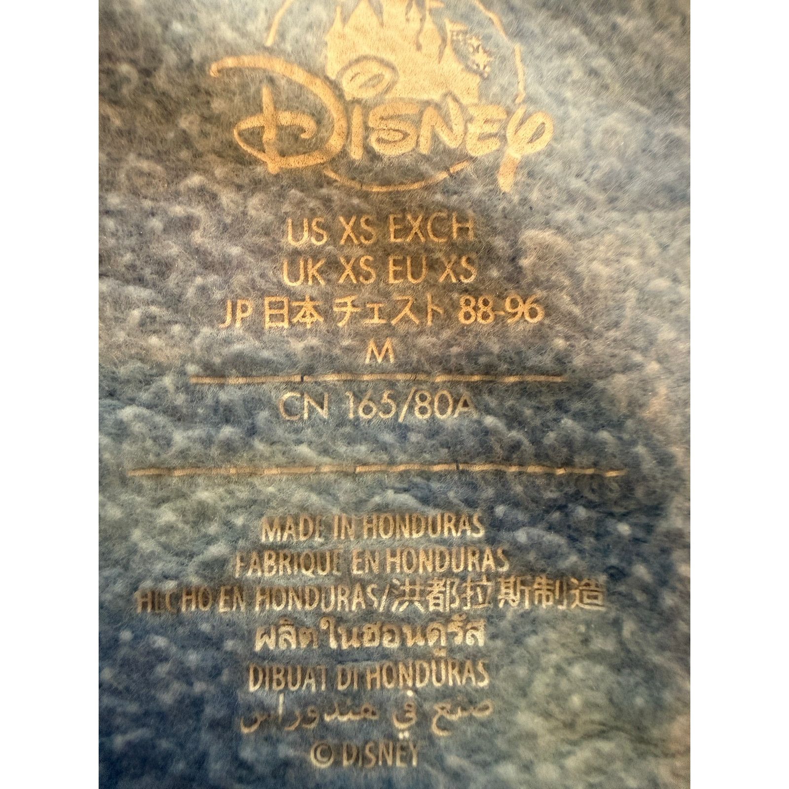 Disney Walt Disney Pictures Blue Tie Dye Crew Neck Size Medium Size US M / EU 48-50 / 2 - 2 Thumbnail