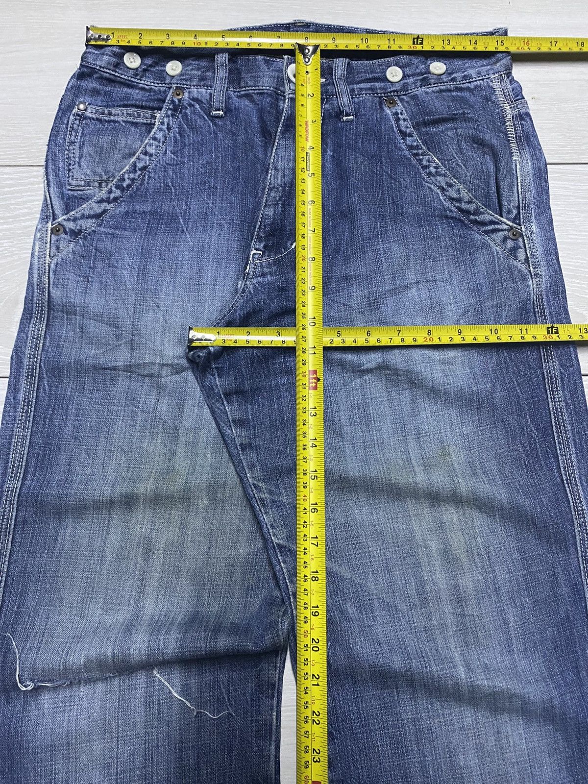 Japanese Brand Vintage Japanese Brand Sunny Cloud Jeans Size US 30 / EU 46 - 12 Thumbnail