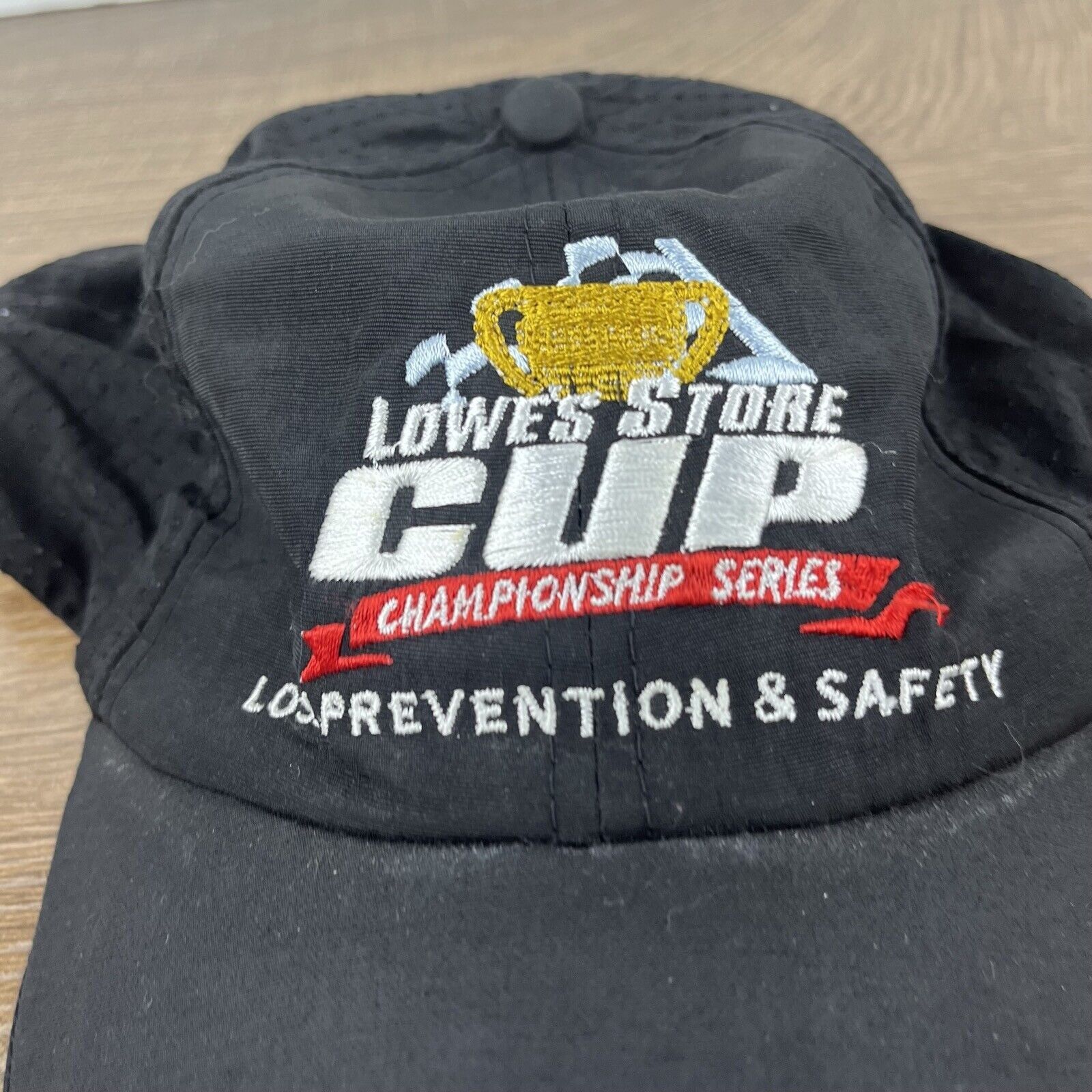 Other Lowes Store Cup Hat Championship Adjustable Hat Black Hat Ad Size ONE SIZE - 7 Thumbnail