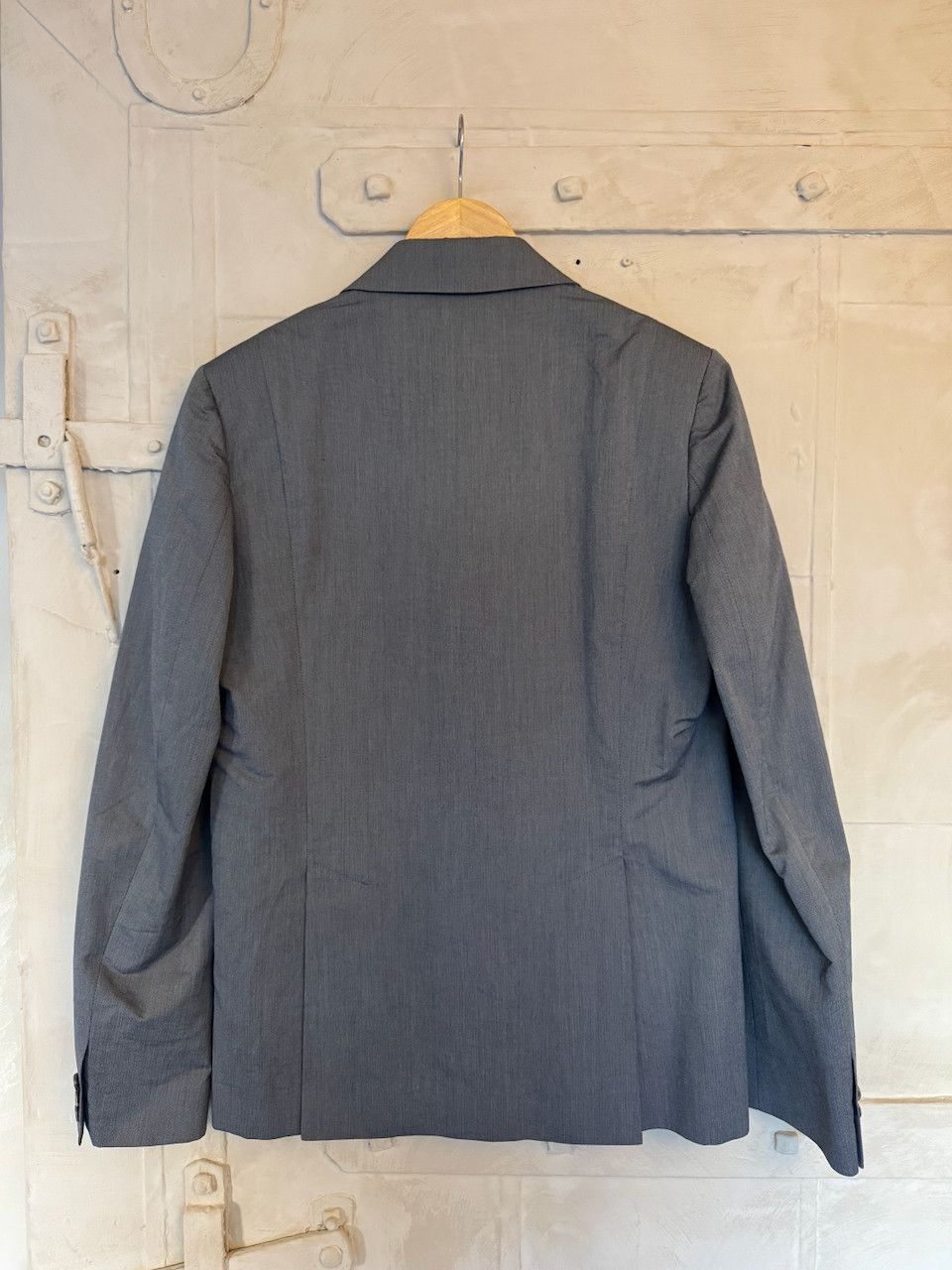 A.P.C. Blue/Grey A.P.C. Mens Cotton Suit Size 38R - 2 Thumbnail
