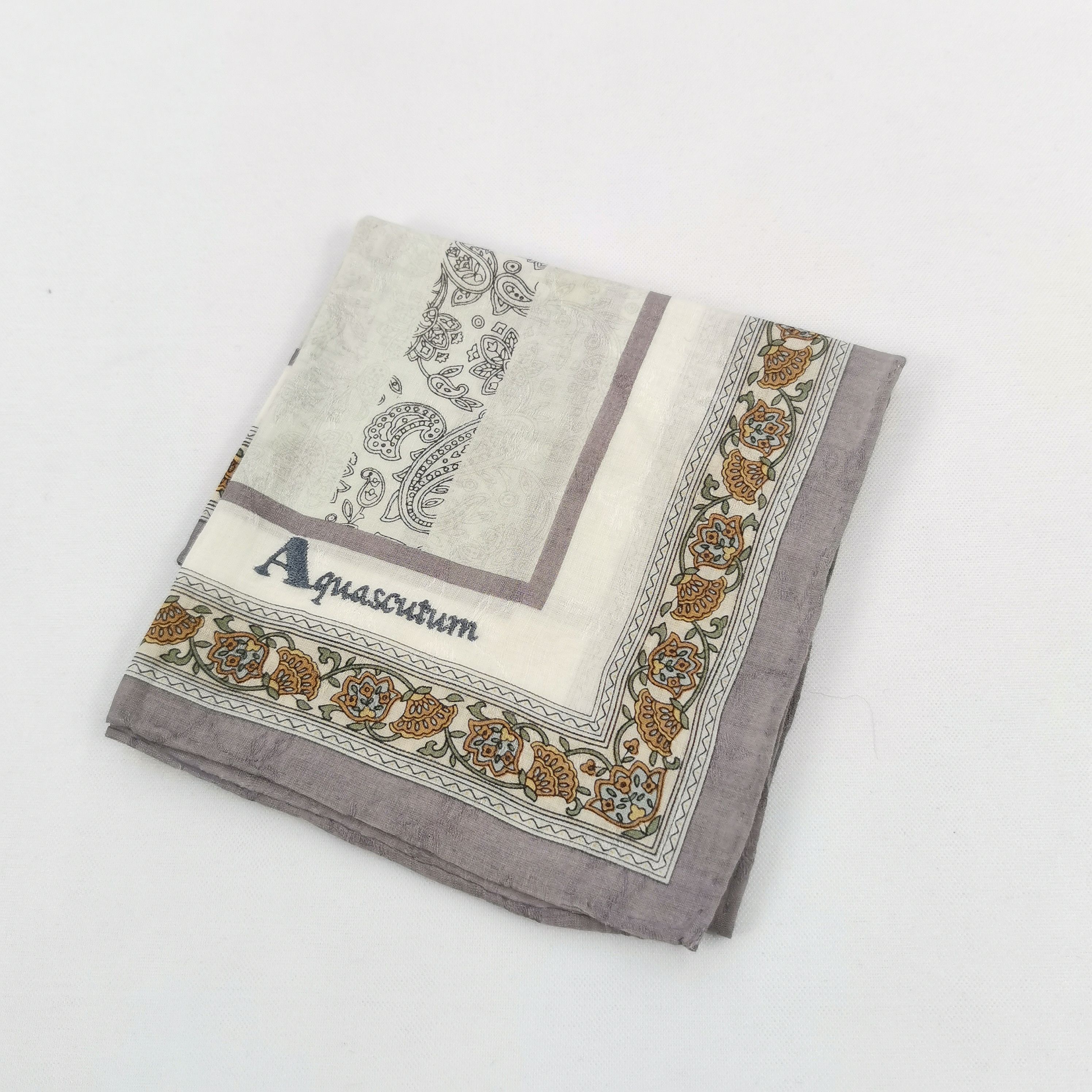 Aquascutum Vintage Aquascutum Handkerchief Neckerchief Bandana Size ONE SIZE - 4 Thumbnail