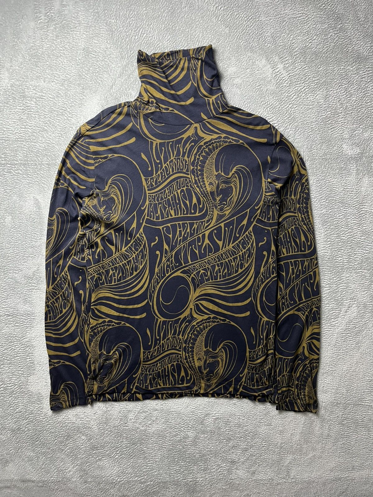 Dries Van Noten Dries van noten - AW16/17 psychedelic turtleneck Size US M / EU 48-50 / 2 - 1 Thumbnail