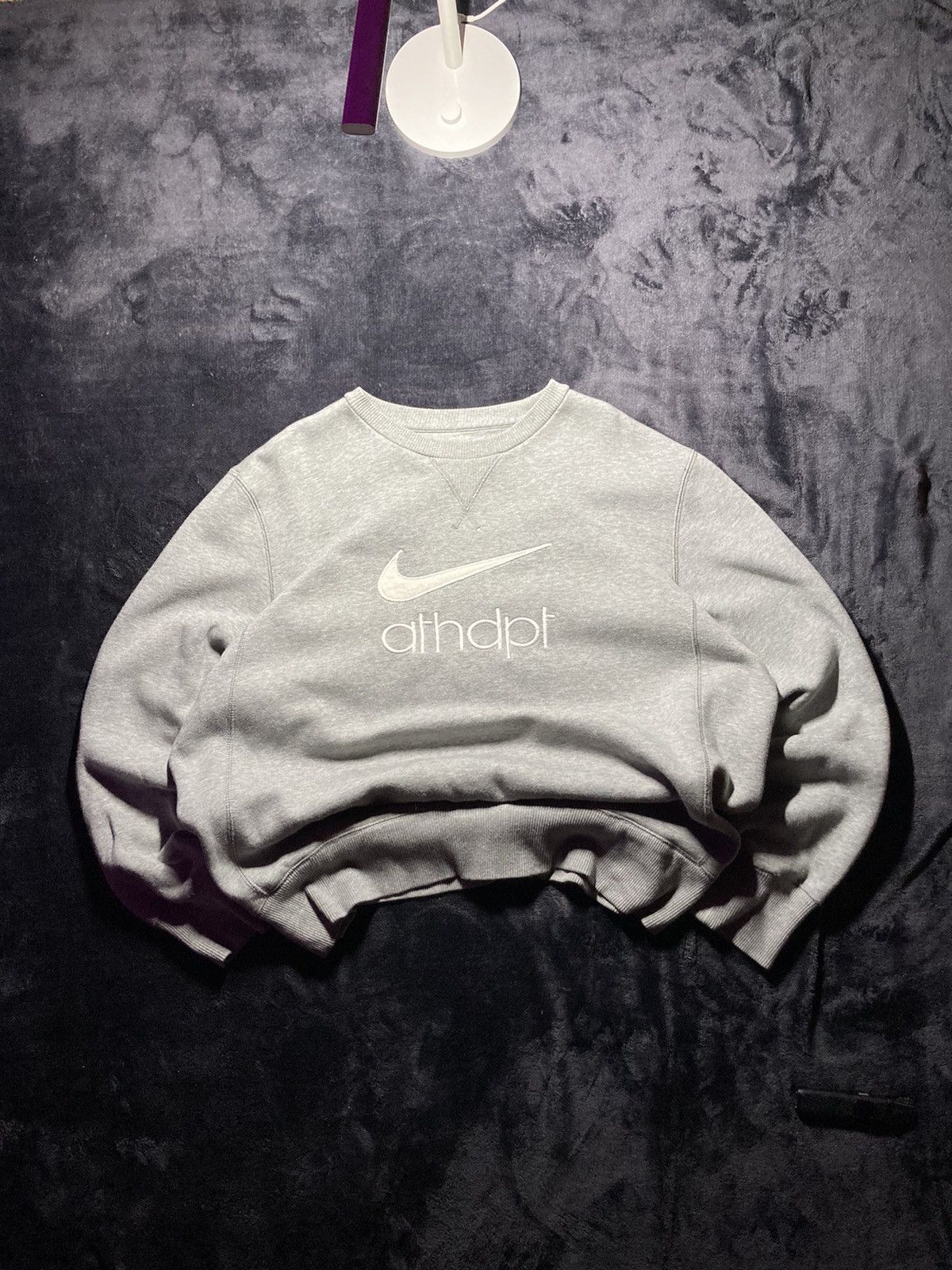 Nike × Vintage ⛩️ Vintage Nike Athletic basic Big Logo Sweatshirt Boxy 2k Size US L / EU 52-54 / 3 - 1 Thumbnail