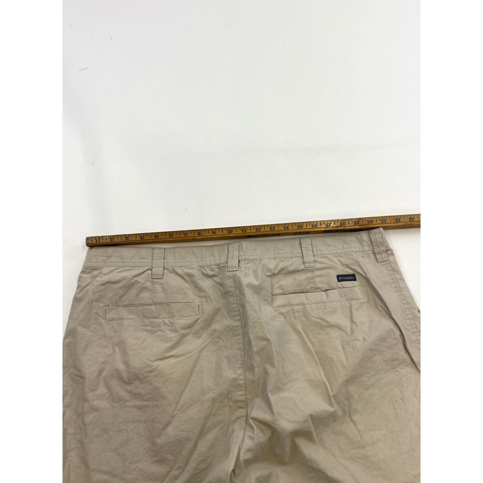 Vintage Columbia Shorts Mens 42 Chino Khaki Beige Size US 42 / EU 58 - 5 Thumbnail