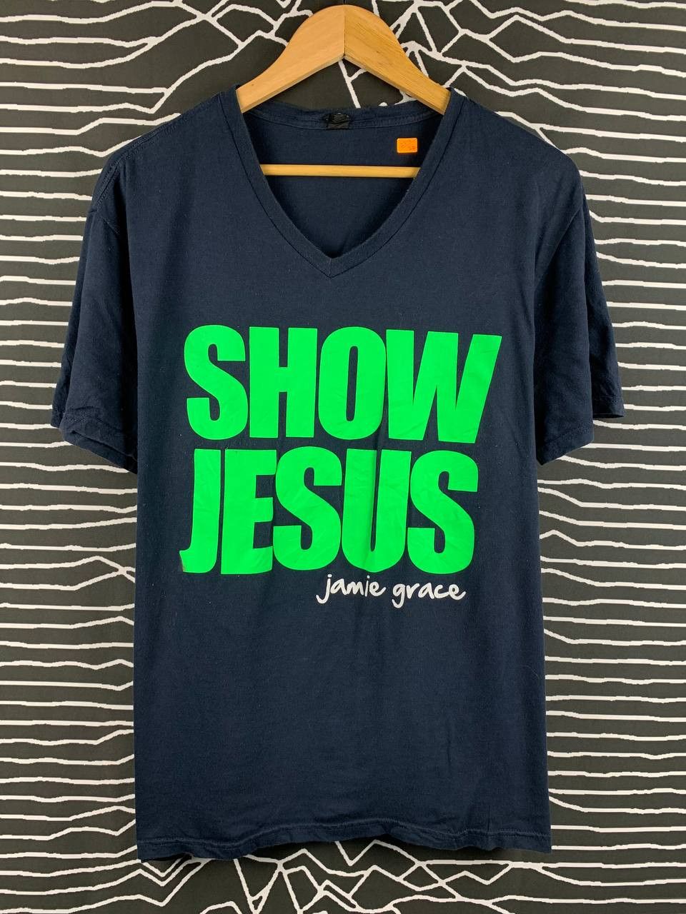 Band Tees Vtg Jamie Grace Show Jesus Band Tee Size US L / EU 52-54 / 3 - 1 Thumbnail