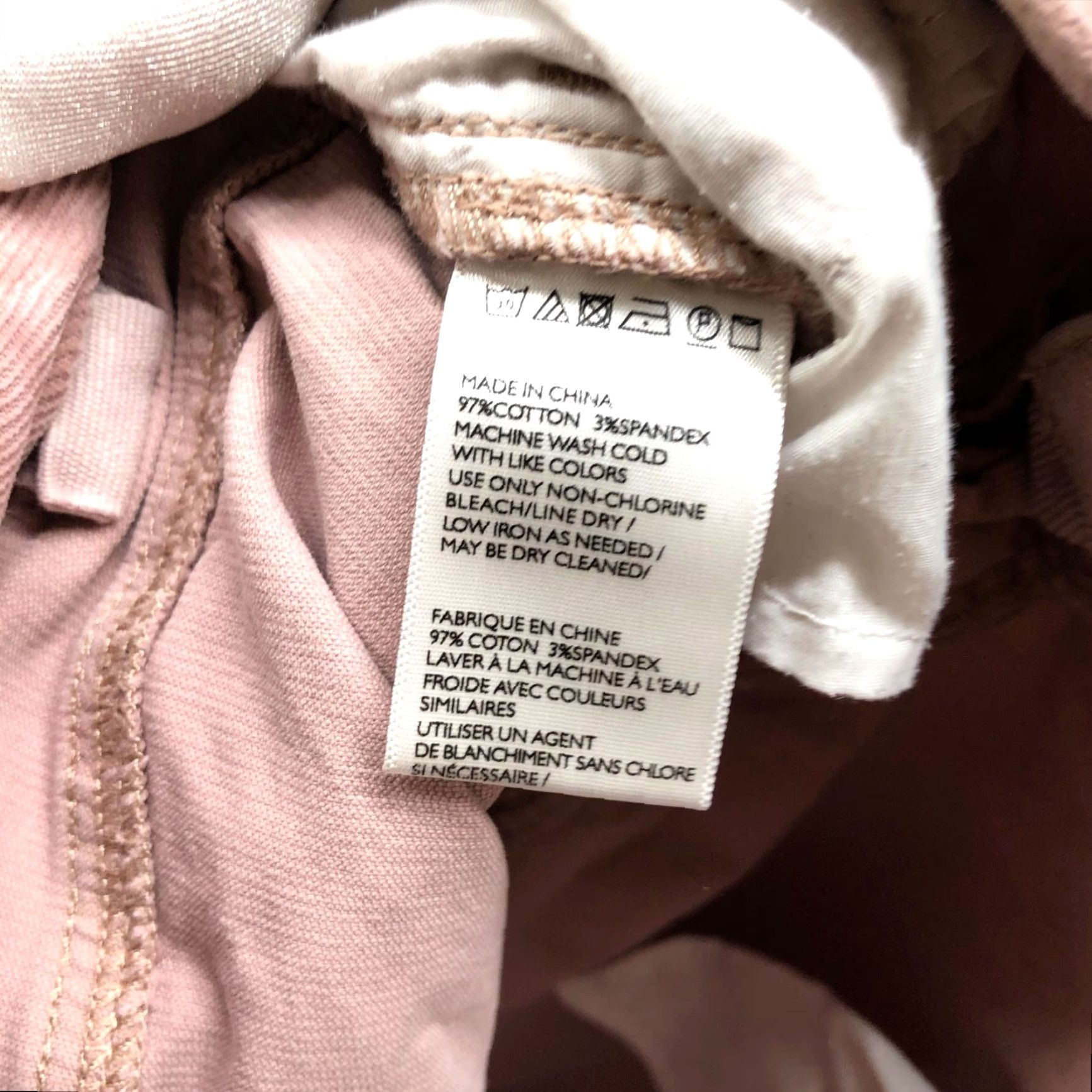 Urban Outfitters Urban Outfitters BDG Corduroy Mini Skirt Womens 2 Dusty Pink Straight Stretch Size 26" / US 2 / IT 38 - 7 Thumbnail