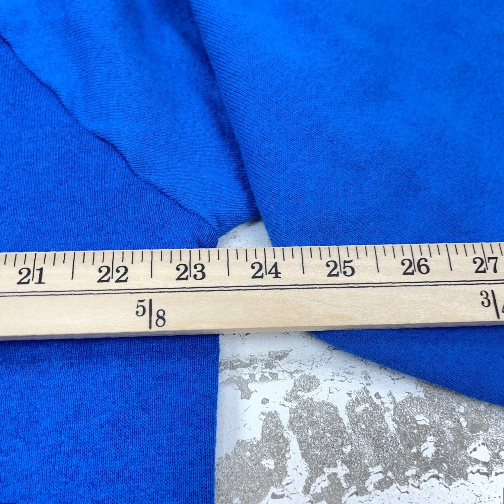 Fruit Of The Loom VINTAGE Fruit of the Loom Sweatshirt Men XL Blue Crewneck Pullover Sweatshirt Regular Sweatshirt Blue Mens USA A68 Size US XL / EU 56 / 4 - 7 Thumbnail