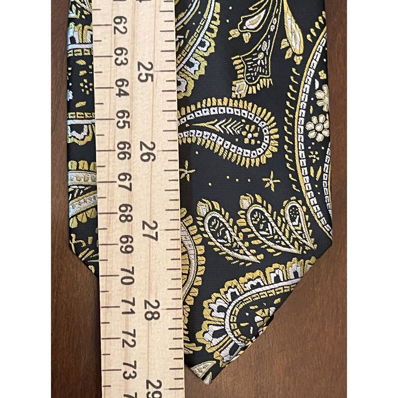Stacy Adams Stacy Adams Hand Made Black Gold Polyester Made In China Size ONE SIZE - 5 Thumbnail