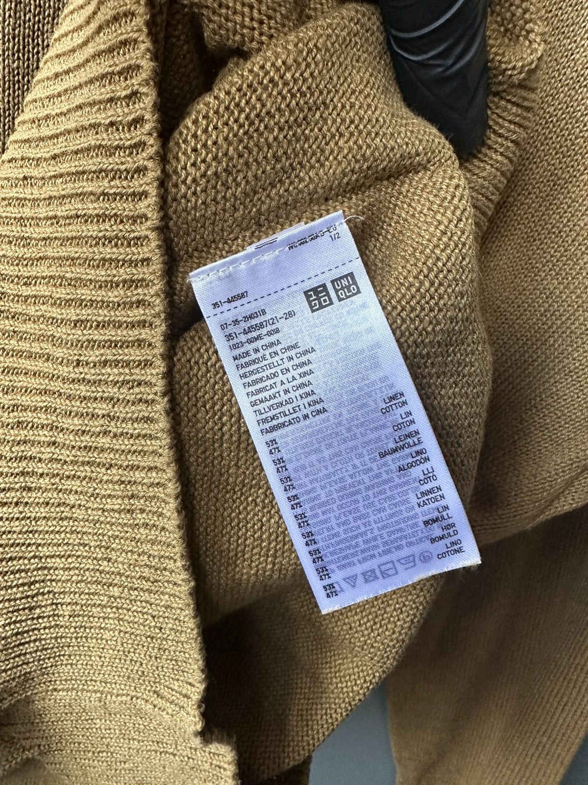 Lemaire × Uniqlo Uniqlo Christophe Lemaire Linen Cotton Sweater Size US XS / EU 42 / 0 - 4 Thumbnail