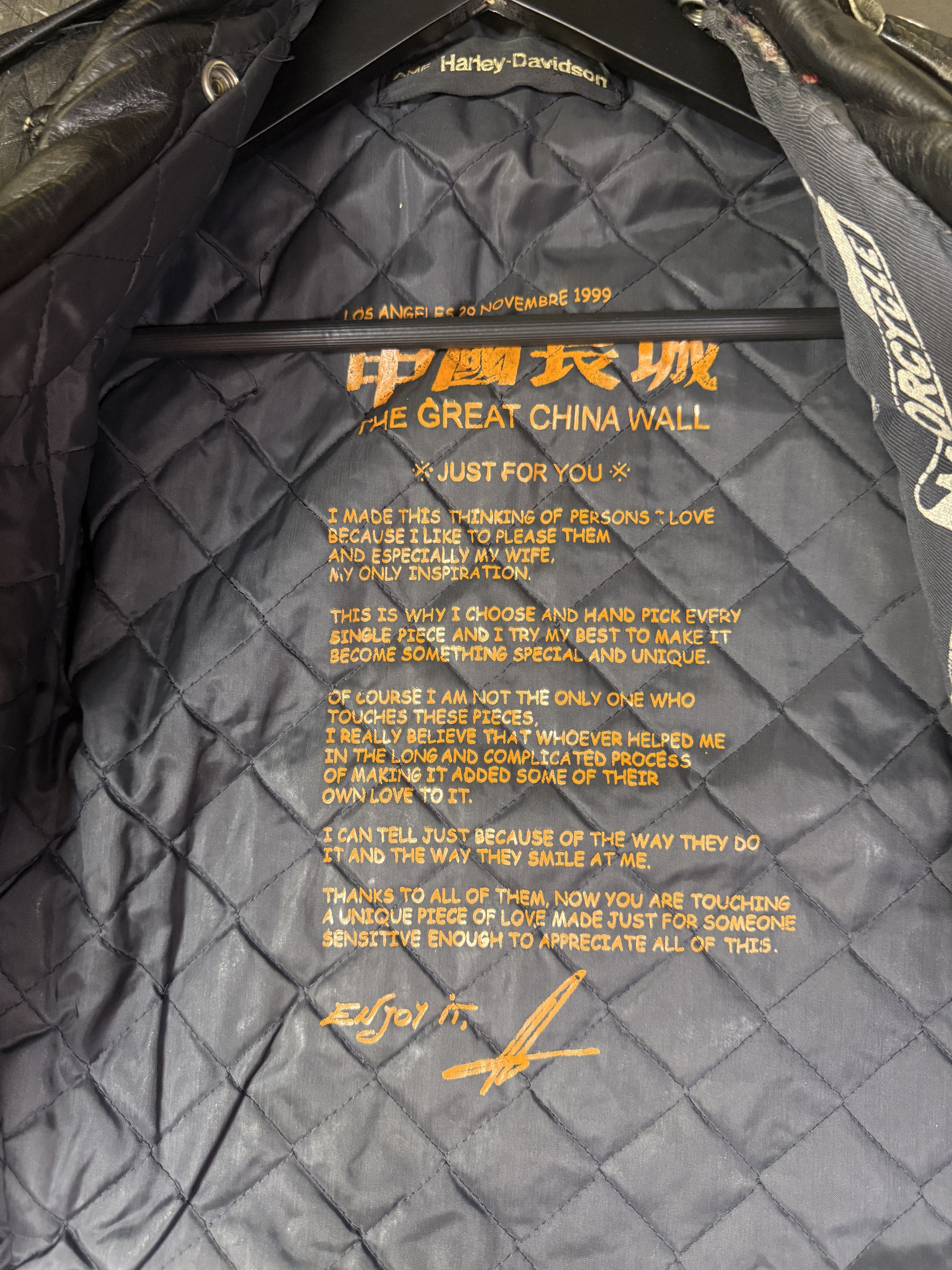 The Great China Wall Great China Wall 60s Harley Davidson Leather Biker Jacket Size US M / EU 48-50 / 2 - 3 Thumbnail