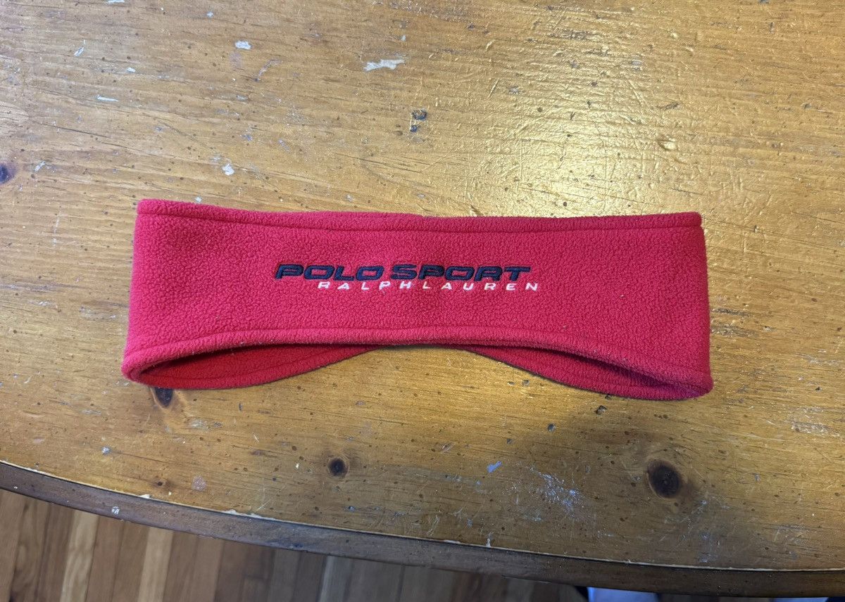 Polo Ralph Lauren × Vintage Vintage Polo Sport Headband Size ONE SIZE - 1 Thumbnail