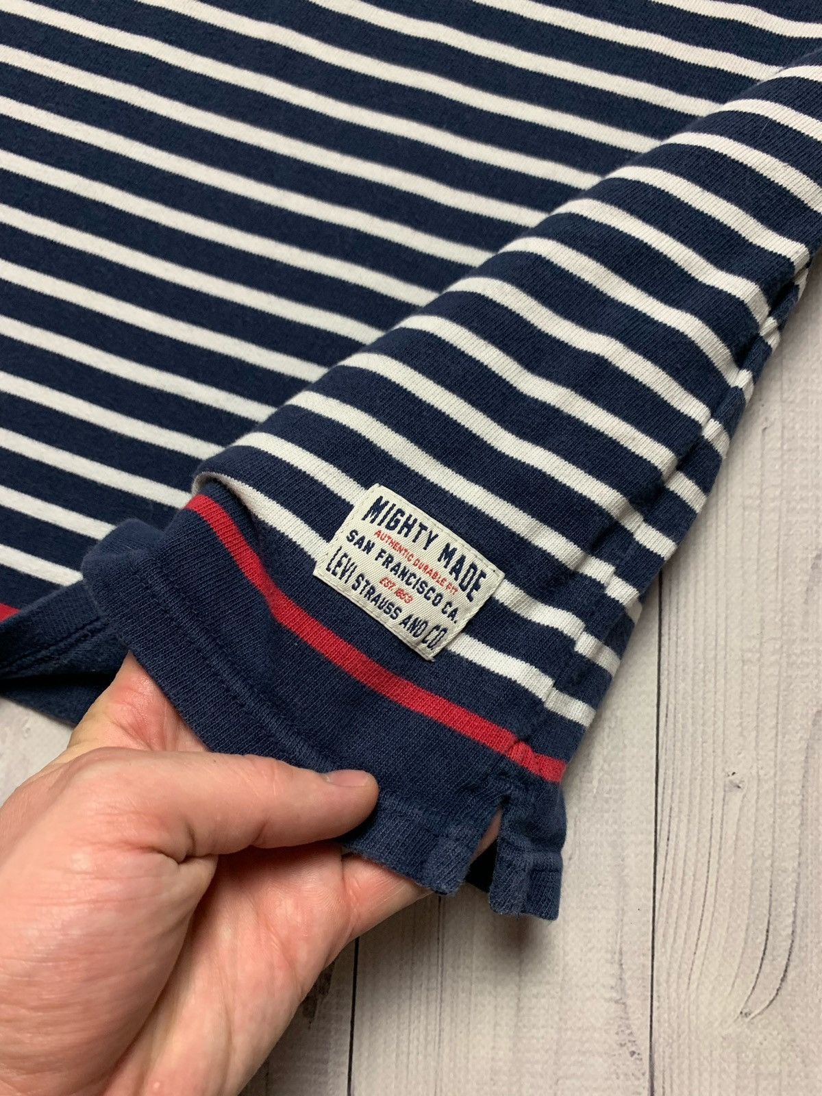 Levi's × Vintage Levi’s vintage polo shirt striped size XXL Size US XXL / EU 58 / 5 - 4 Thumbnail