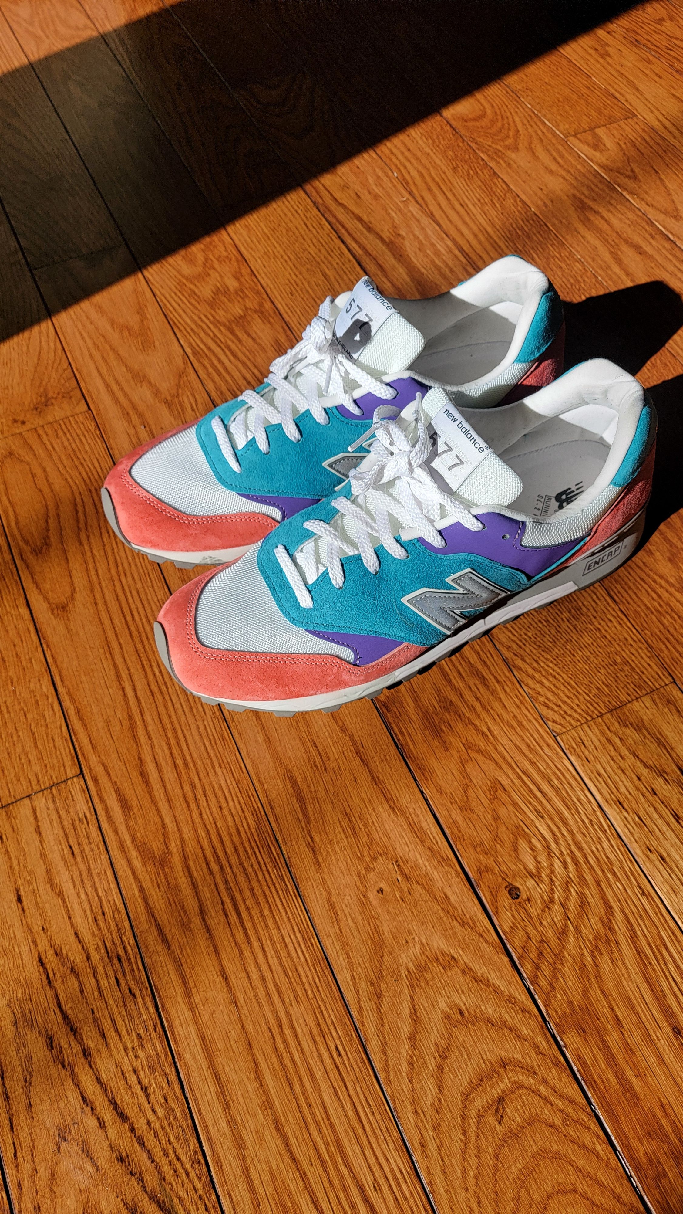 New Balance New Balance 577 Made In England Size US 11.5 / EU 44-45 - 3 Thumbnail