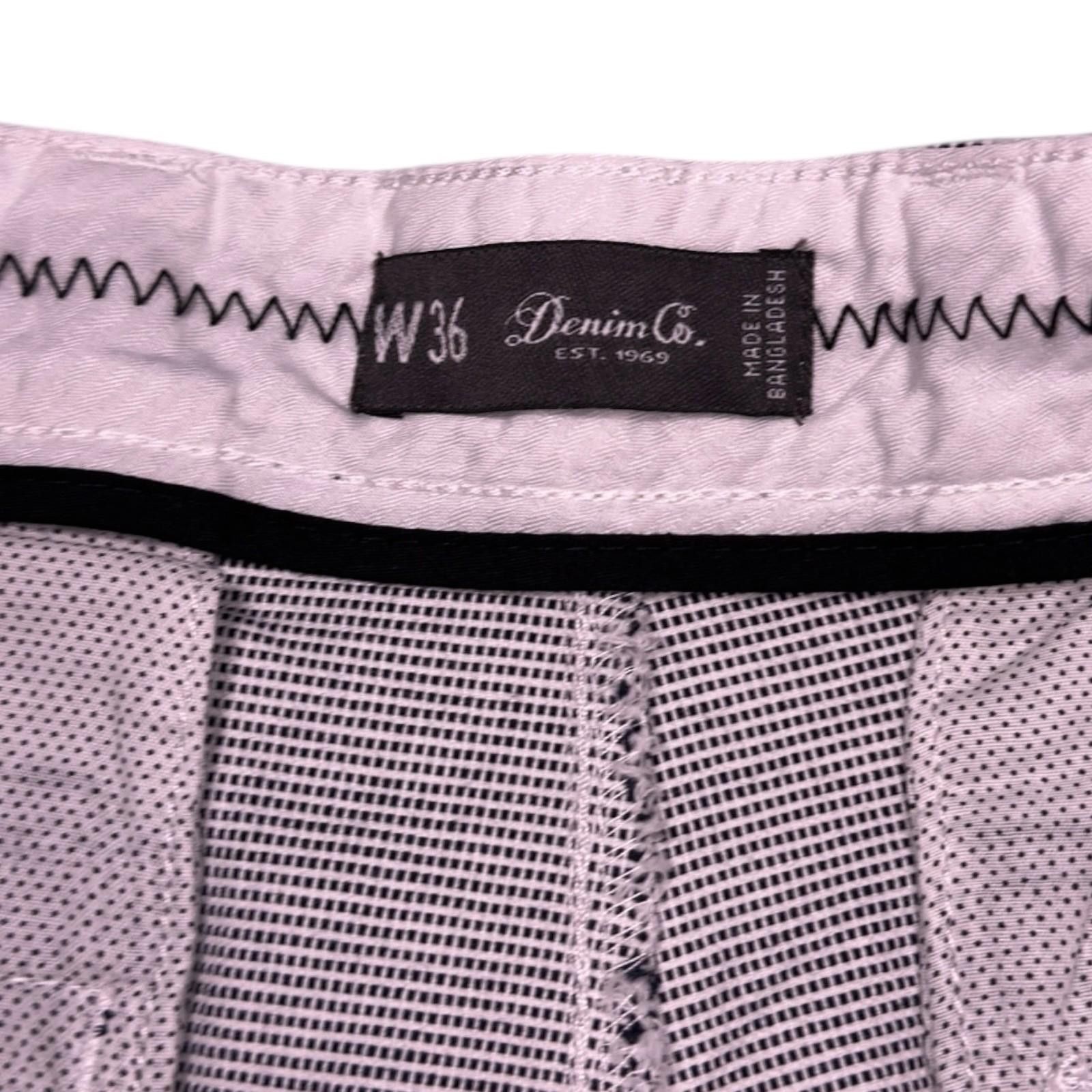 Denim & Co. Primark Denim Co Shorts Men's UK Size L White Black Dot Size US 36 / EU 52 - 7 Thumbnail