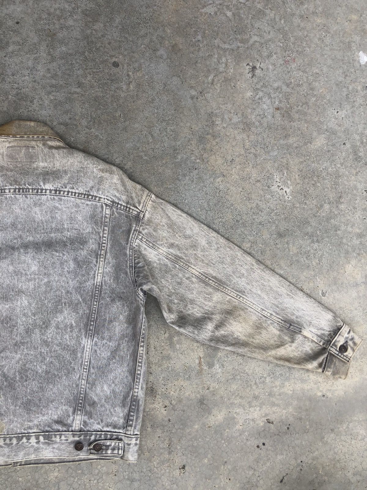 Levi's Vintage 80s Levis Denim Jacket Distressed Denim Size US M / EU 48-50 / 2 - 10 Thumbnail