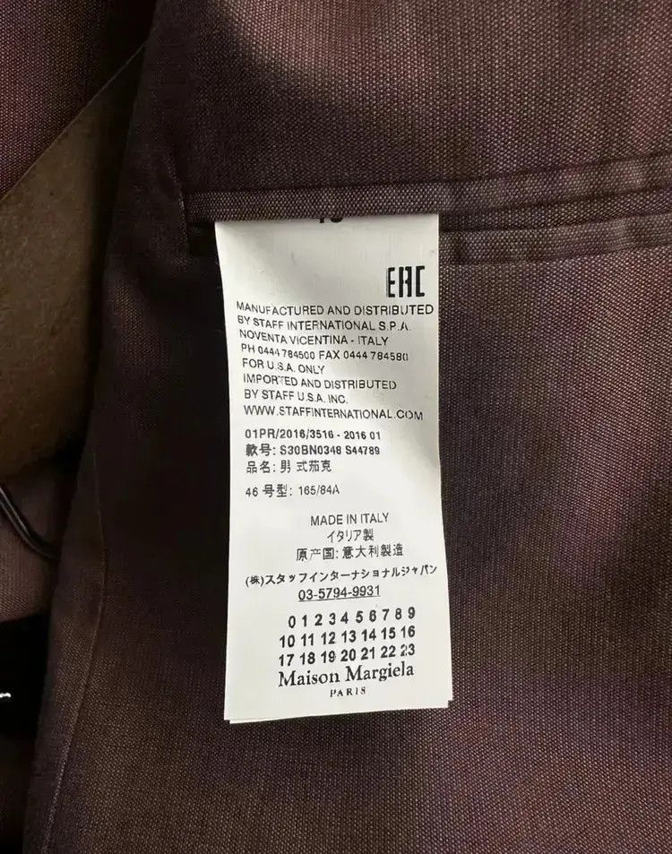 Maison Margiela Sz 46 Maison Margiela Classic Jacket Size US S / EU 44-46 / 1 - 4 Thumbnail