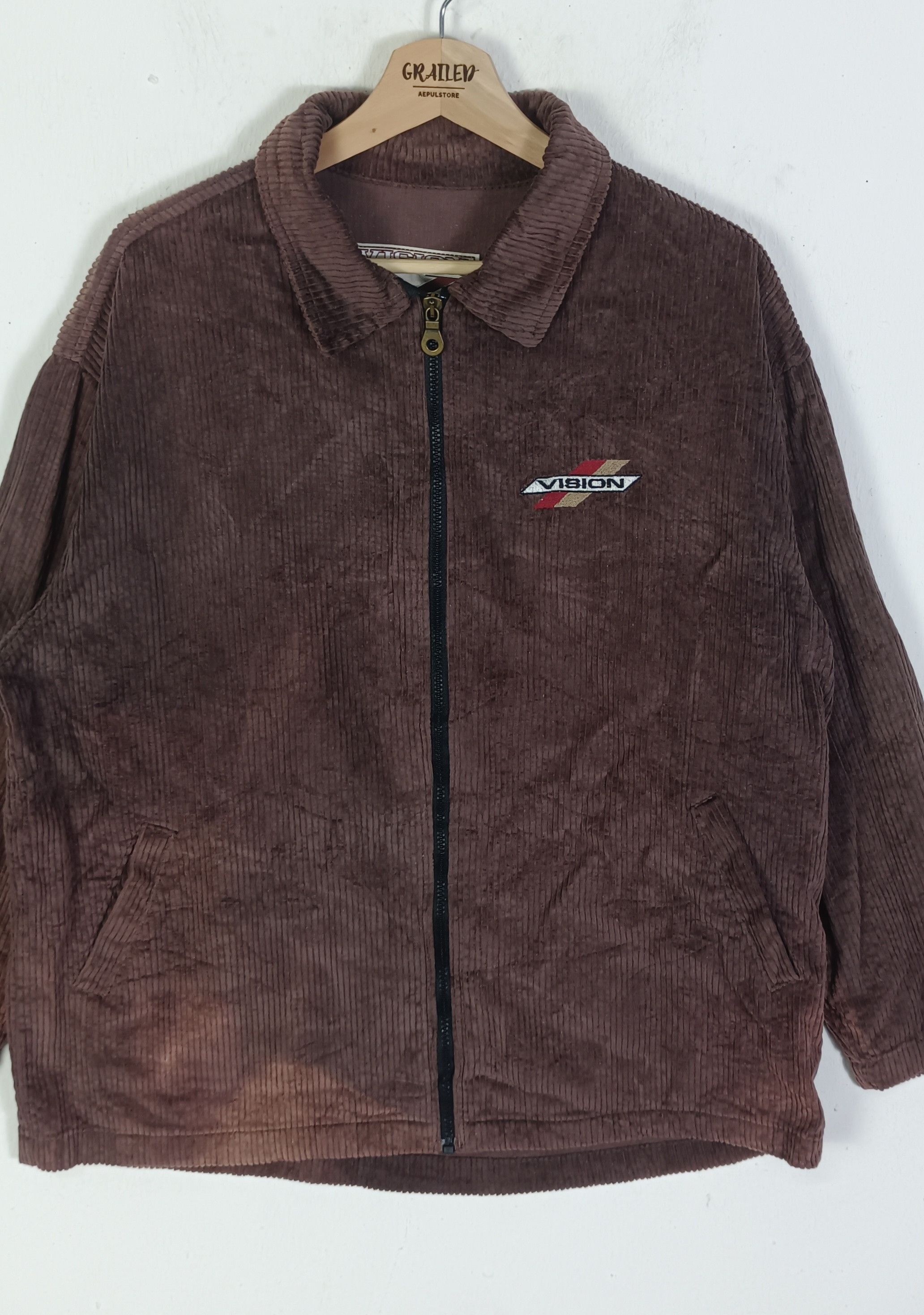 Vision Streetwear Vision Skateboaders Coduroy Jacket Size US L / EU 52-54 / 3 - 3 Thumbnail