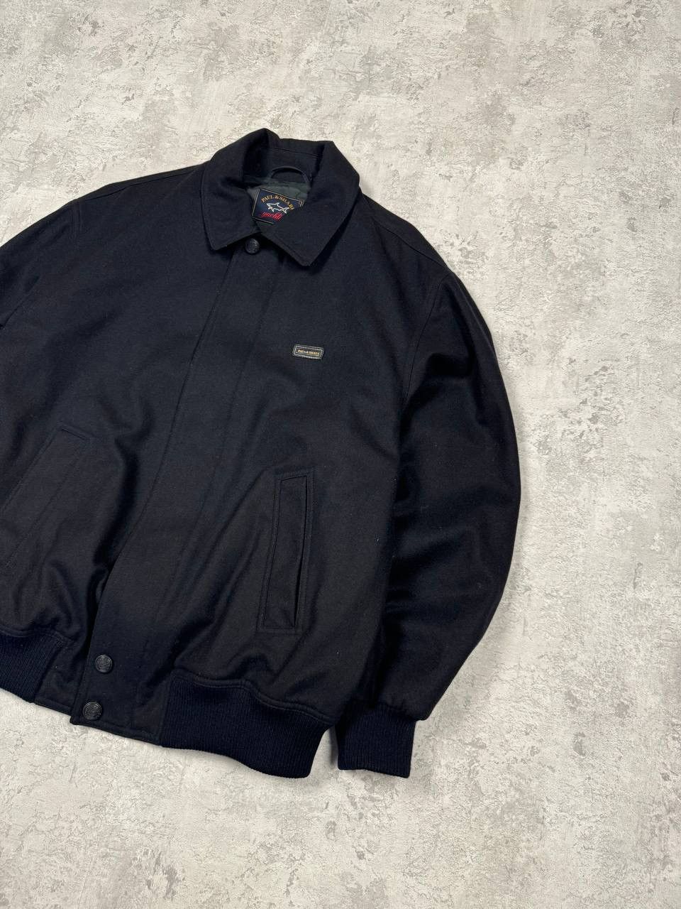 Paul & Shark Paul Shark Yachting Men's Wool Bomber Jacket Size L Size US L / EU 52-54 / 3 - 2 Thumbnail
