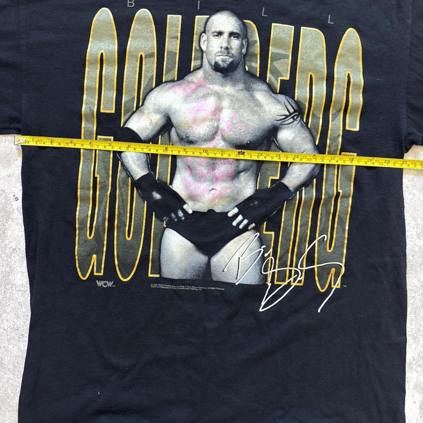 Other Vintage 1998 Bill Goldberg WCW Wrestling T-Shirt –Size Large Size US L / EU 52-54 / 3 - 4 Thumbnail