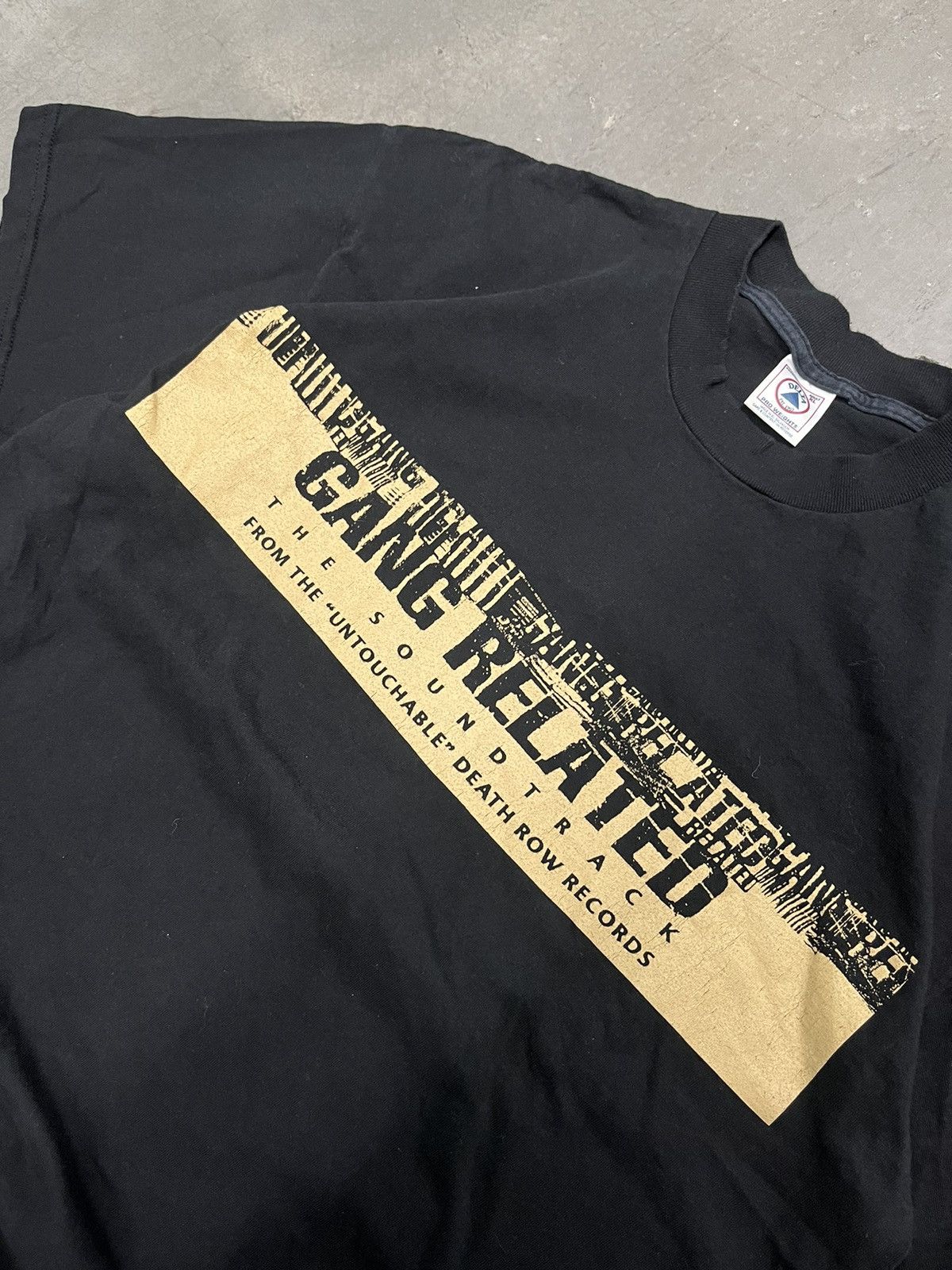Vintage 1997 Gang Related Death Row Records Promo Tshirt Size US XL / EU 56 / 4 - 1 Thumbnail